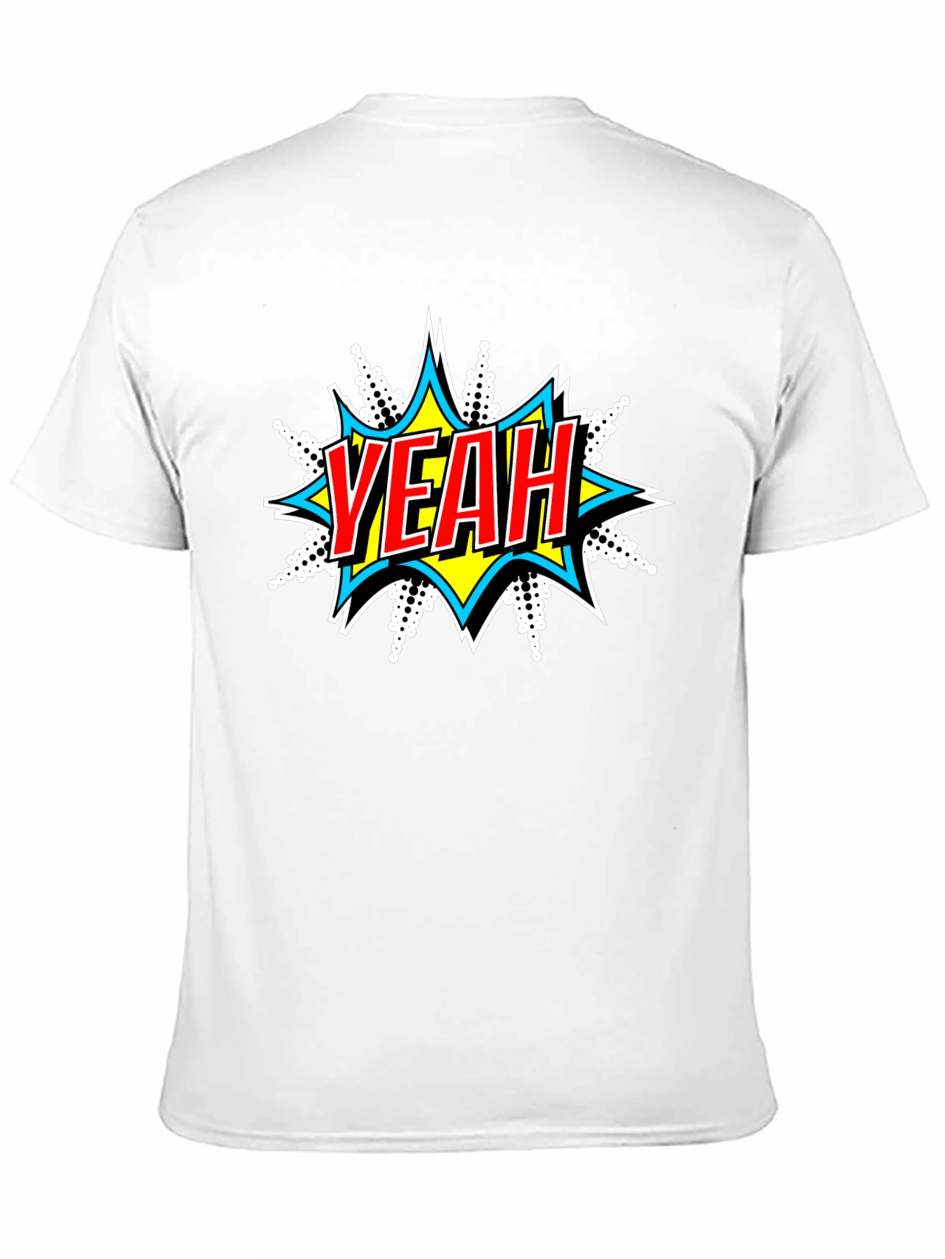 YEAH! Graphic Tee - Bold Pop Art Design