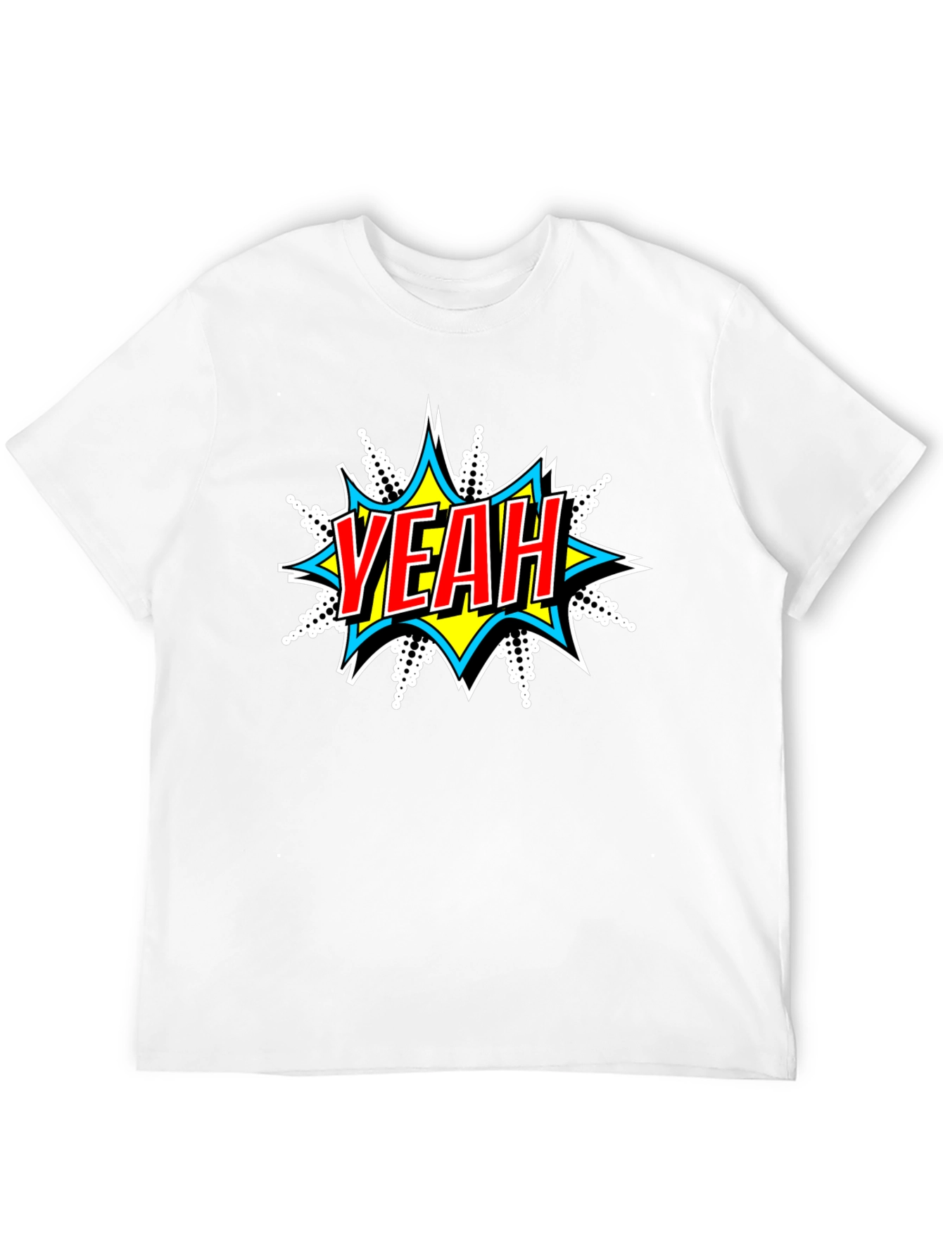 YEAH! Graphic Tee - Bold Pop Art Design