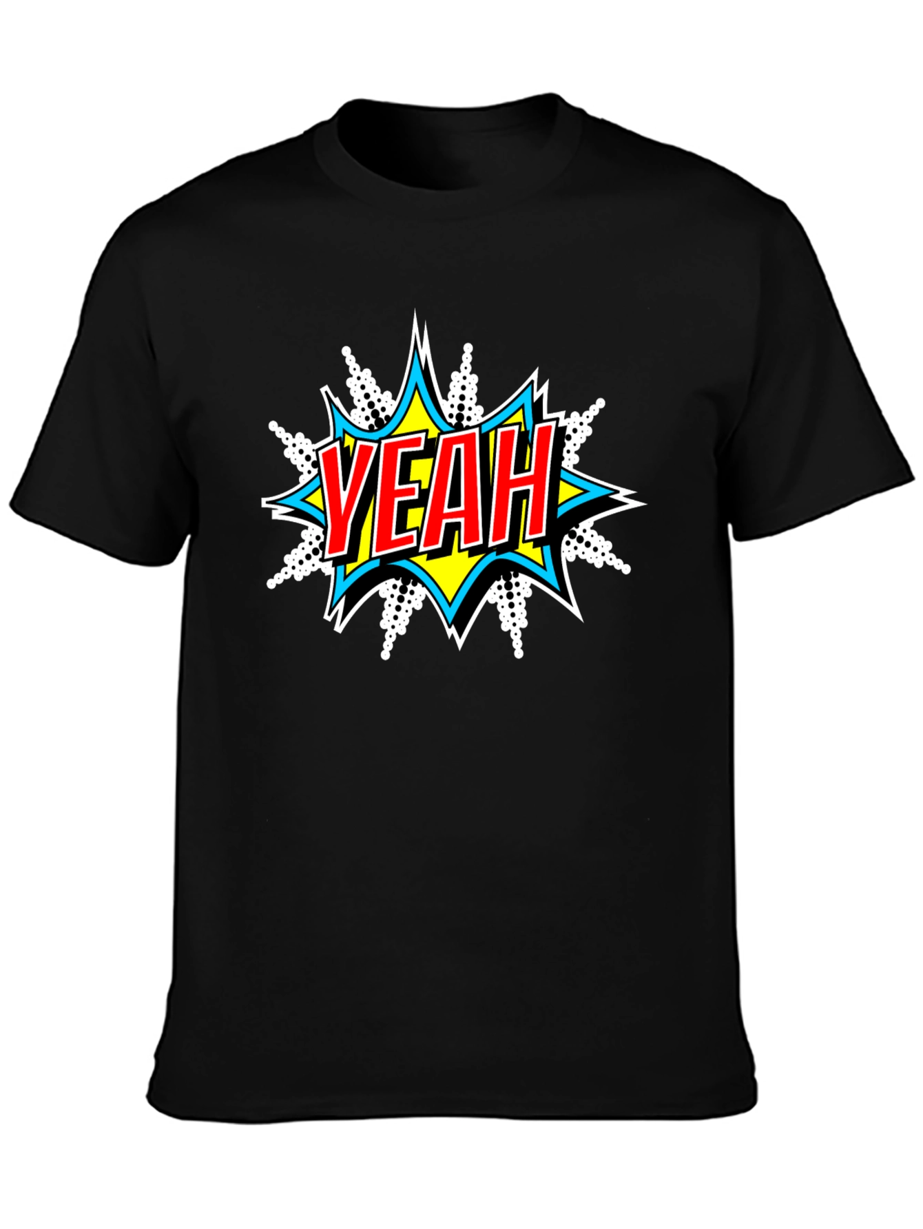 YEAH! Graphic Tee - Bold Pop Art Design