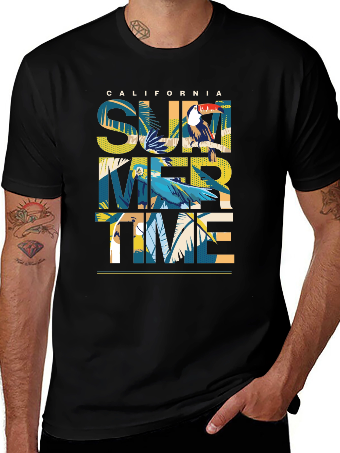 California Summer Time Graphic Tee