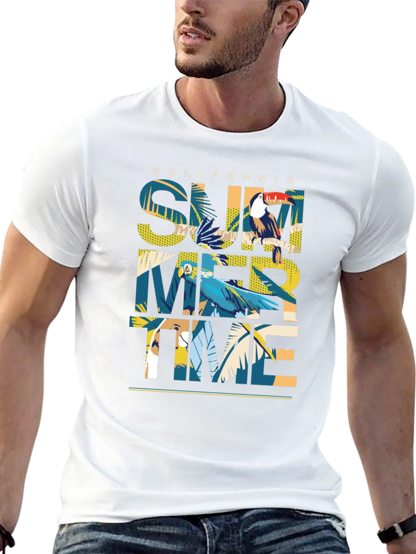California Summer Time Graphic Tee