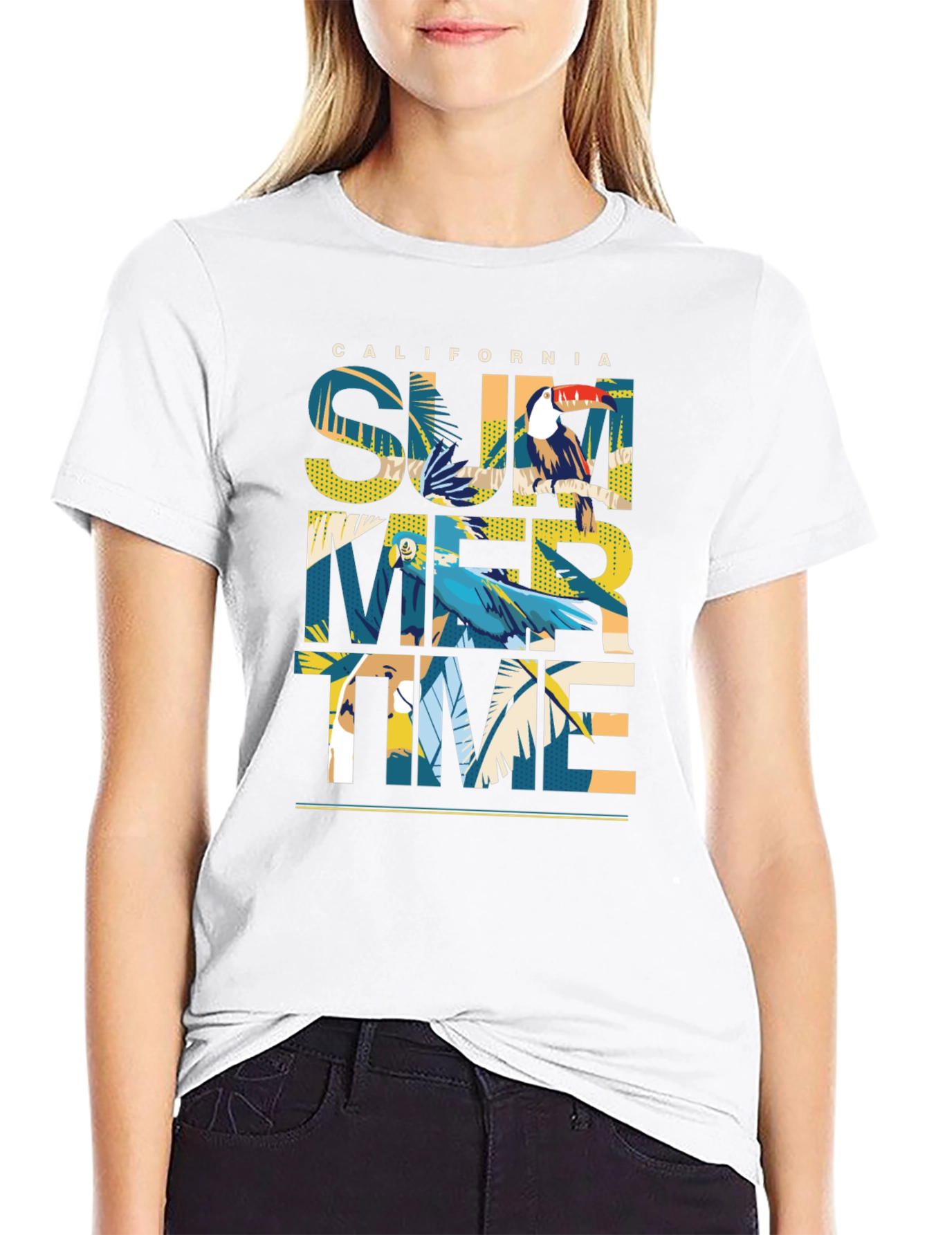 California Summer Time Graphic Tee