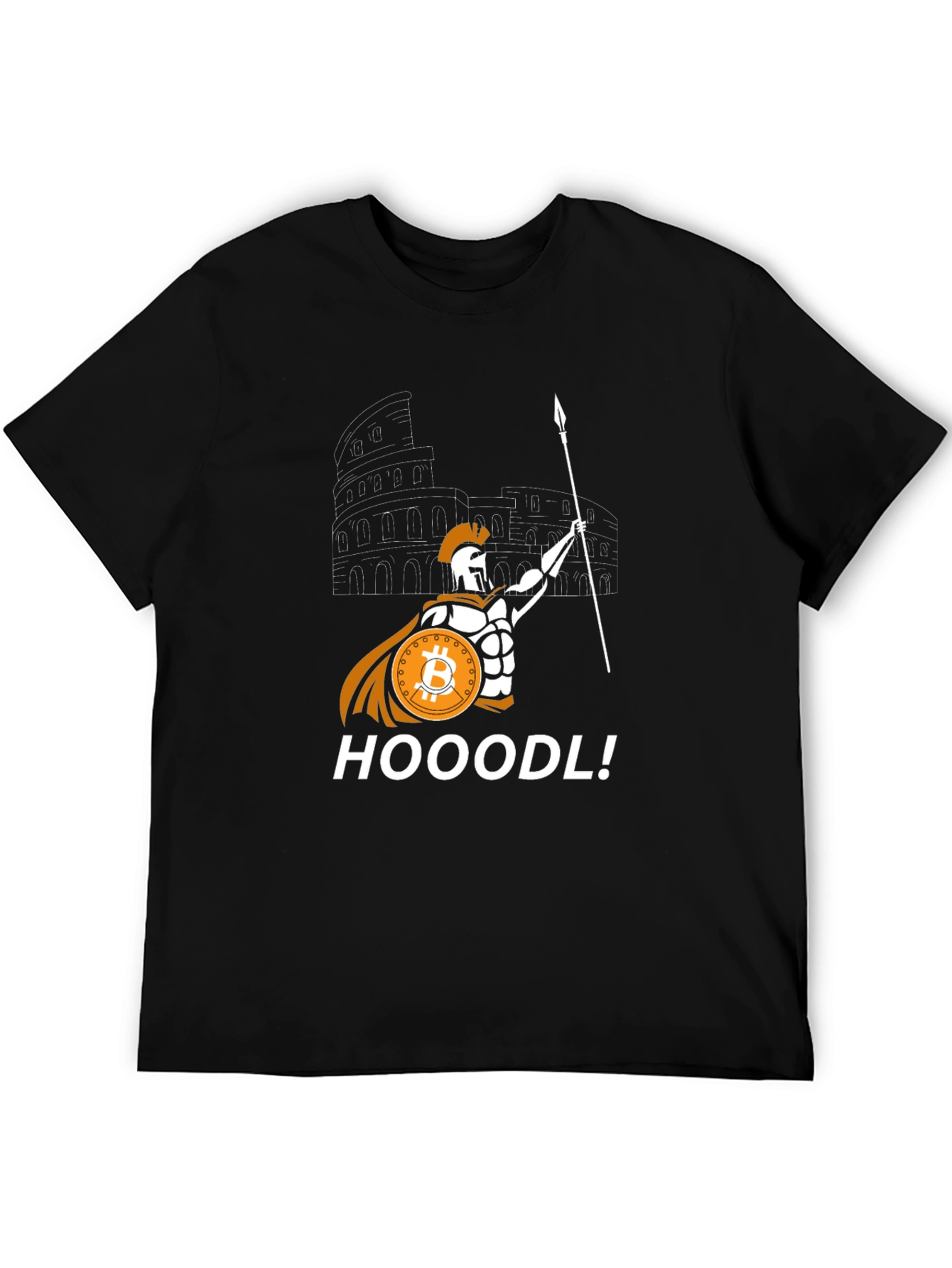 Bitcoin HODL Spartan T-Shirt - Crypto Investor Tee