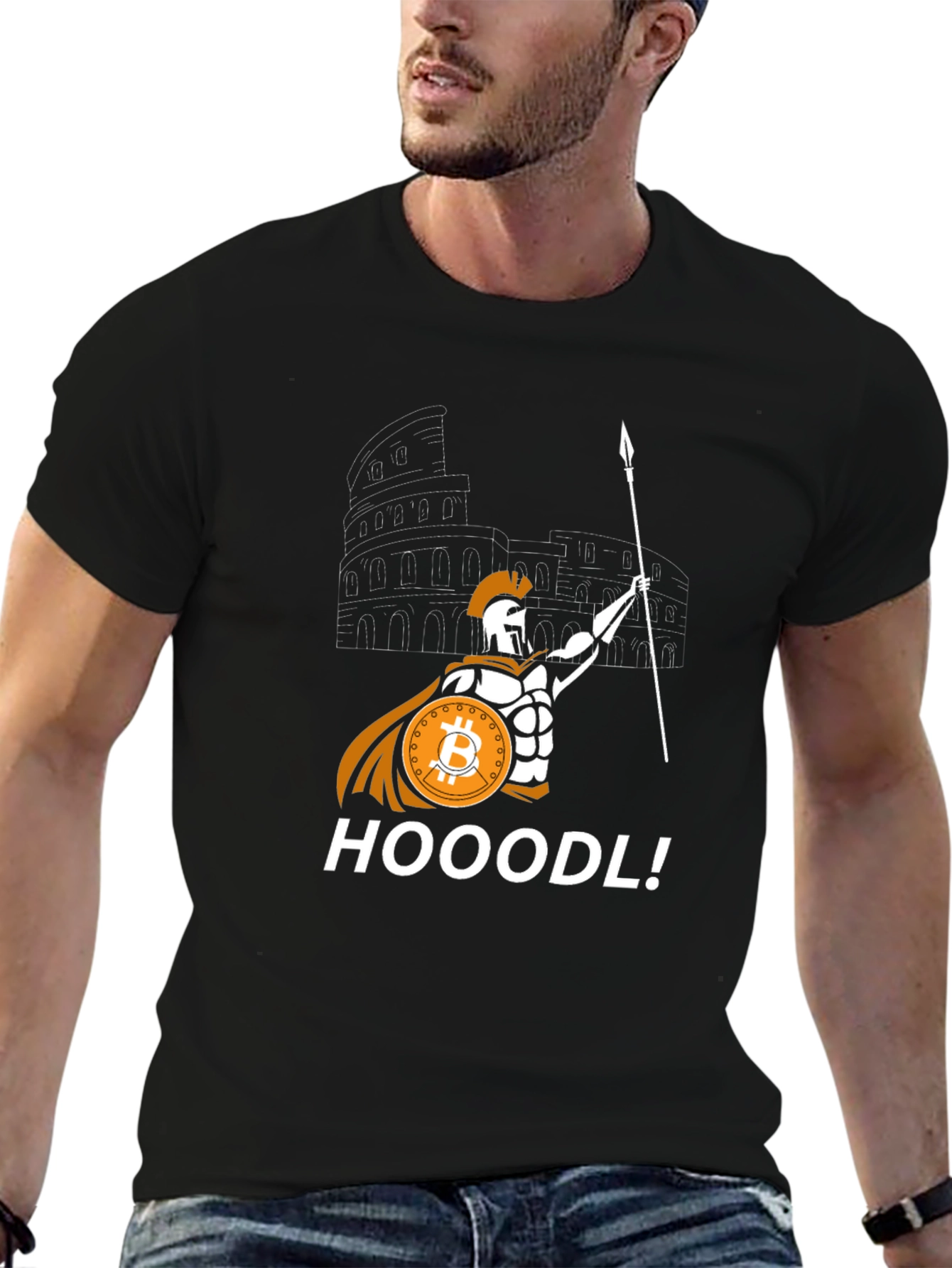 Bitcoin HODL Spartan T-Shirt - Crypto Investor Tee