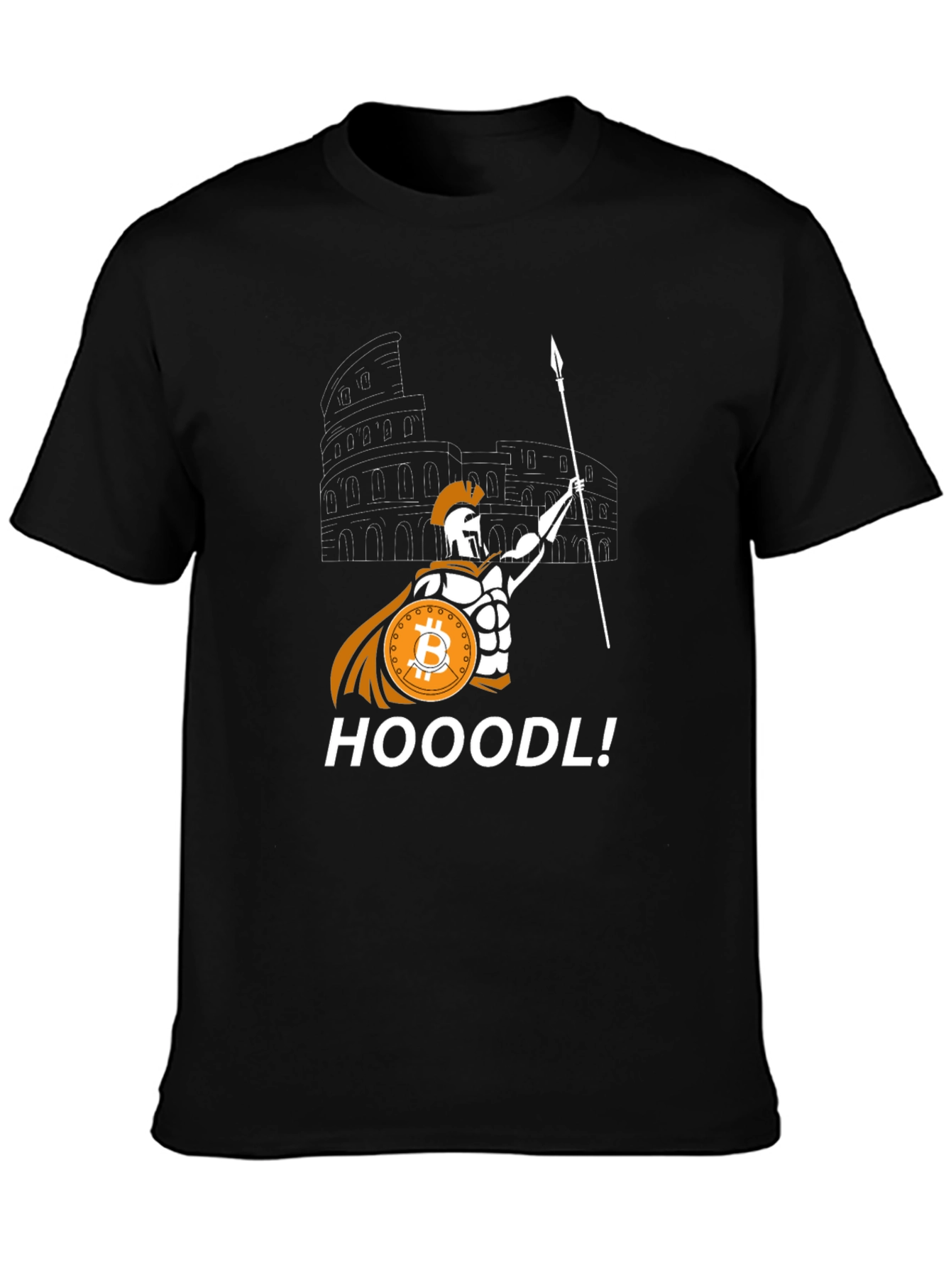 Bitcoin HODL Spartan T-Shirt - Crypto Investor Tee