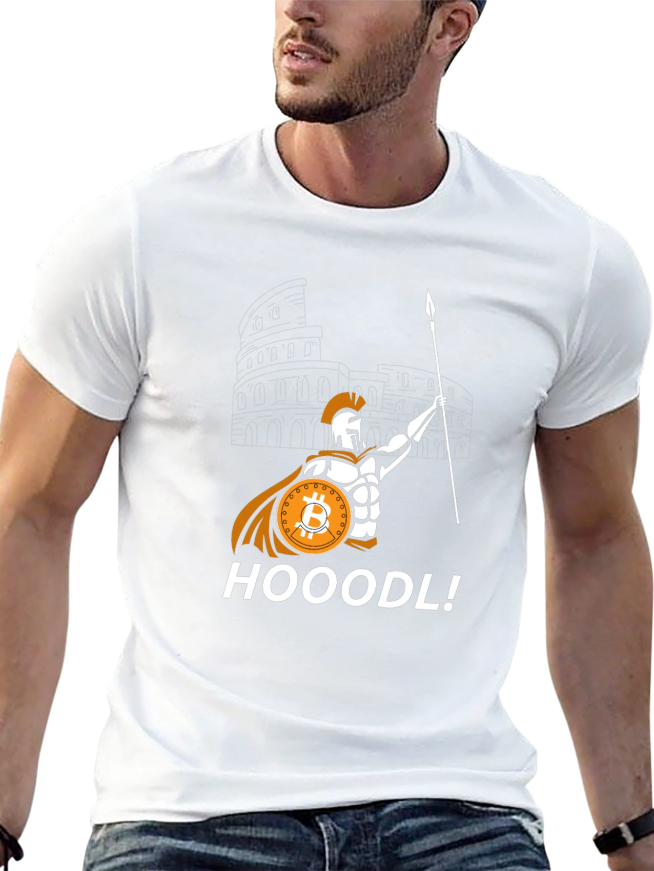 Bitcoin HODL Spartan T-Shirt - Crypto Investor Tee