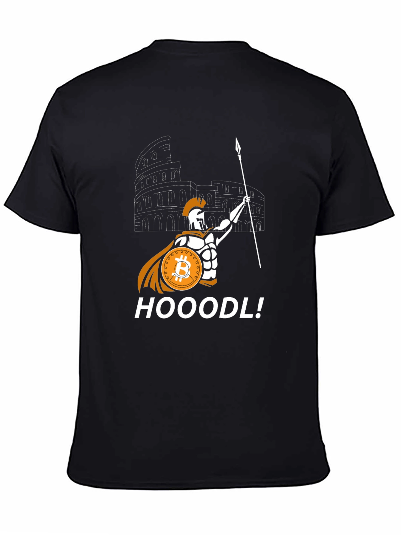 Bitcoin HODL Spartan T-Shirt - Crypto Investor Tee