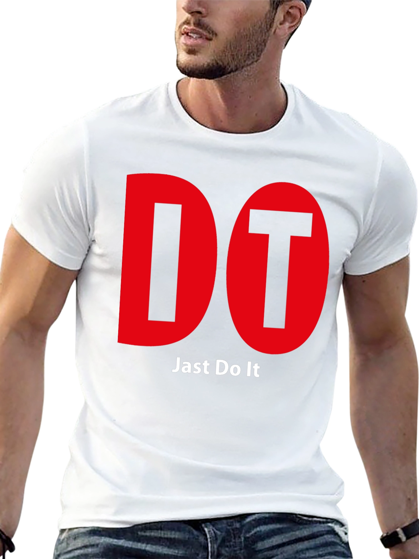 Just Do It Mens Black T-Shirt