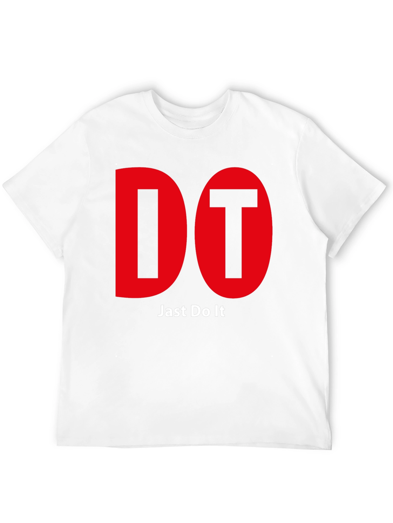 Just Do It Mens Black T-Shirt