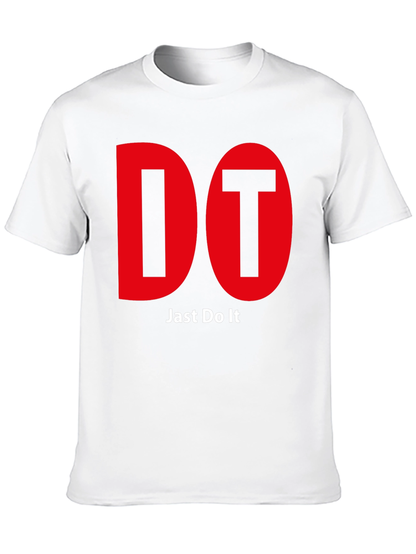 Just Do It Mens Black T-Shirt