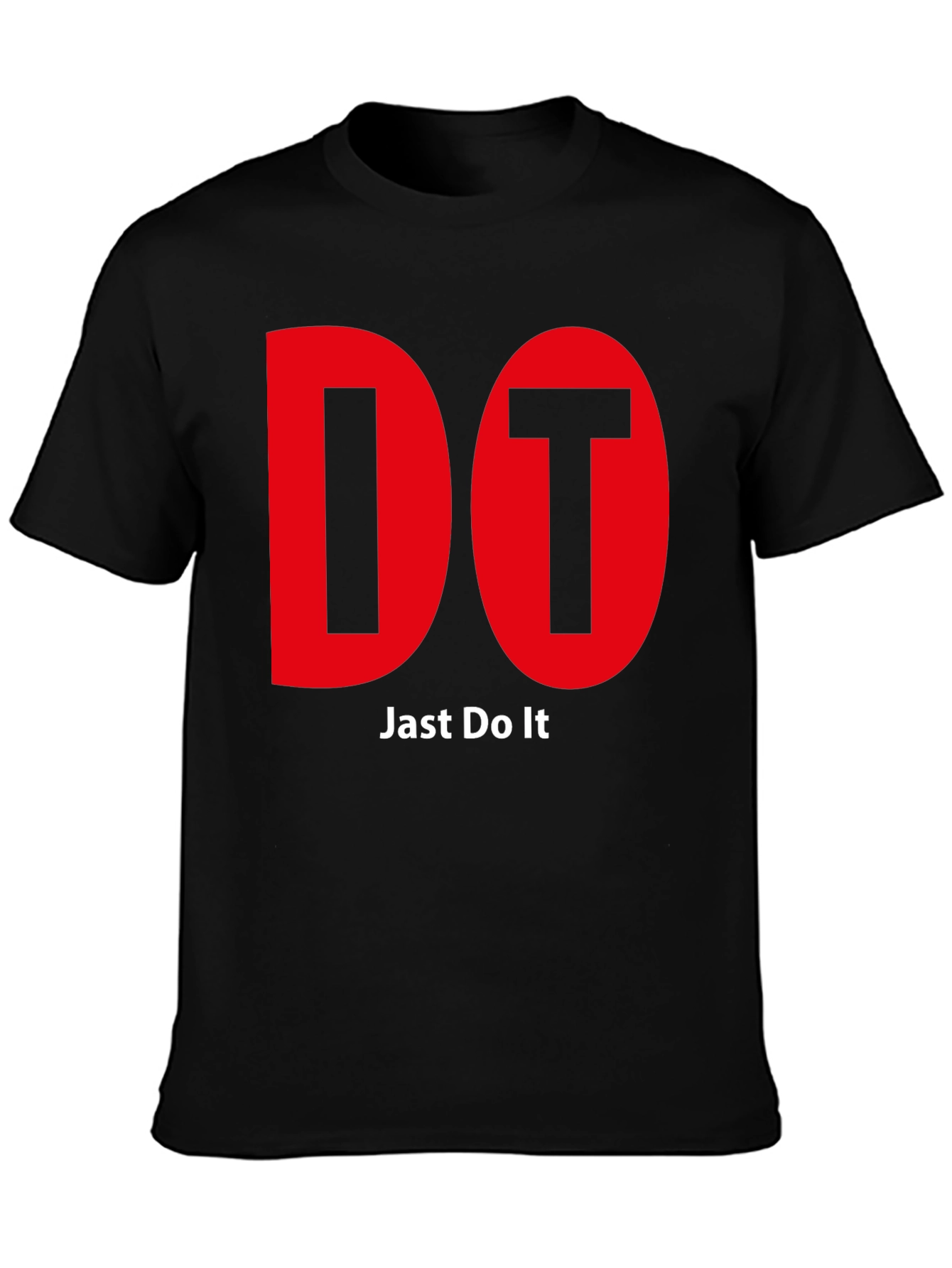 Just Do It Mens Black T-Shirt