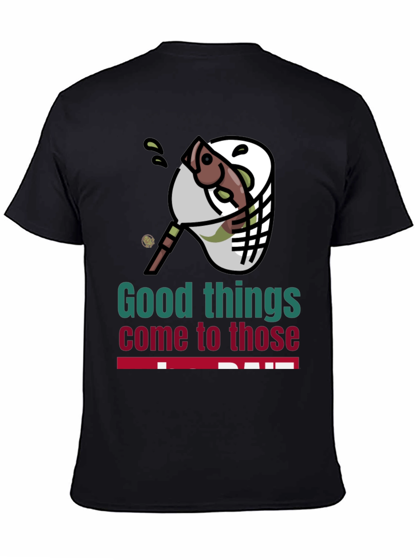 Fishing Net Graphic Tee - Good Things Come