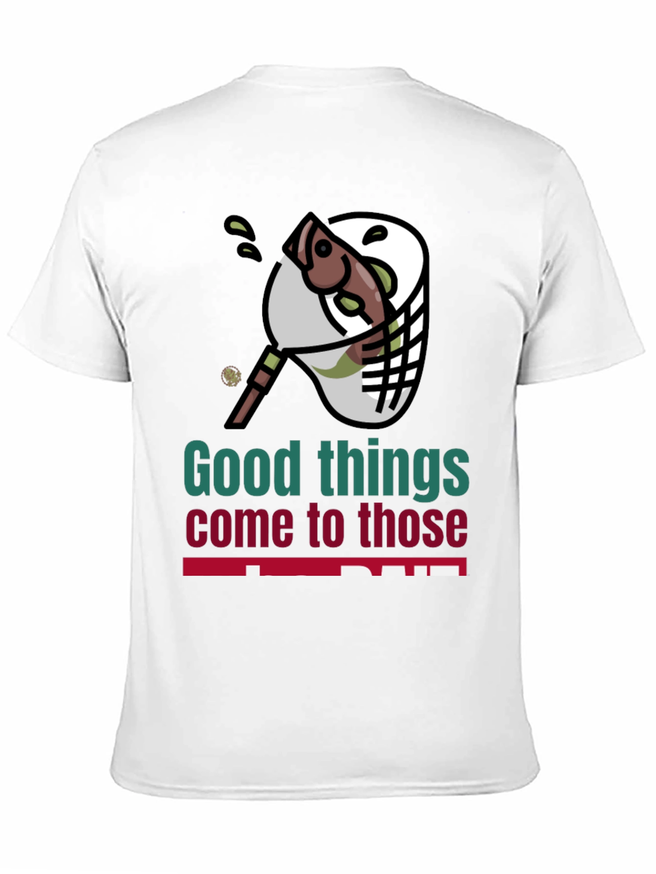 Fishing Net Graphic Tee - Good Things Come