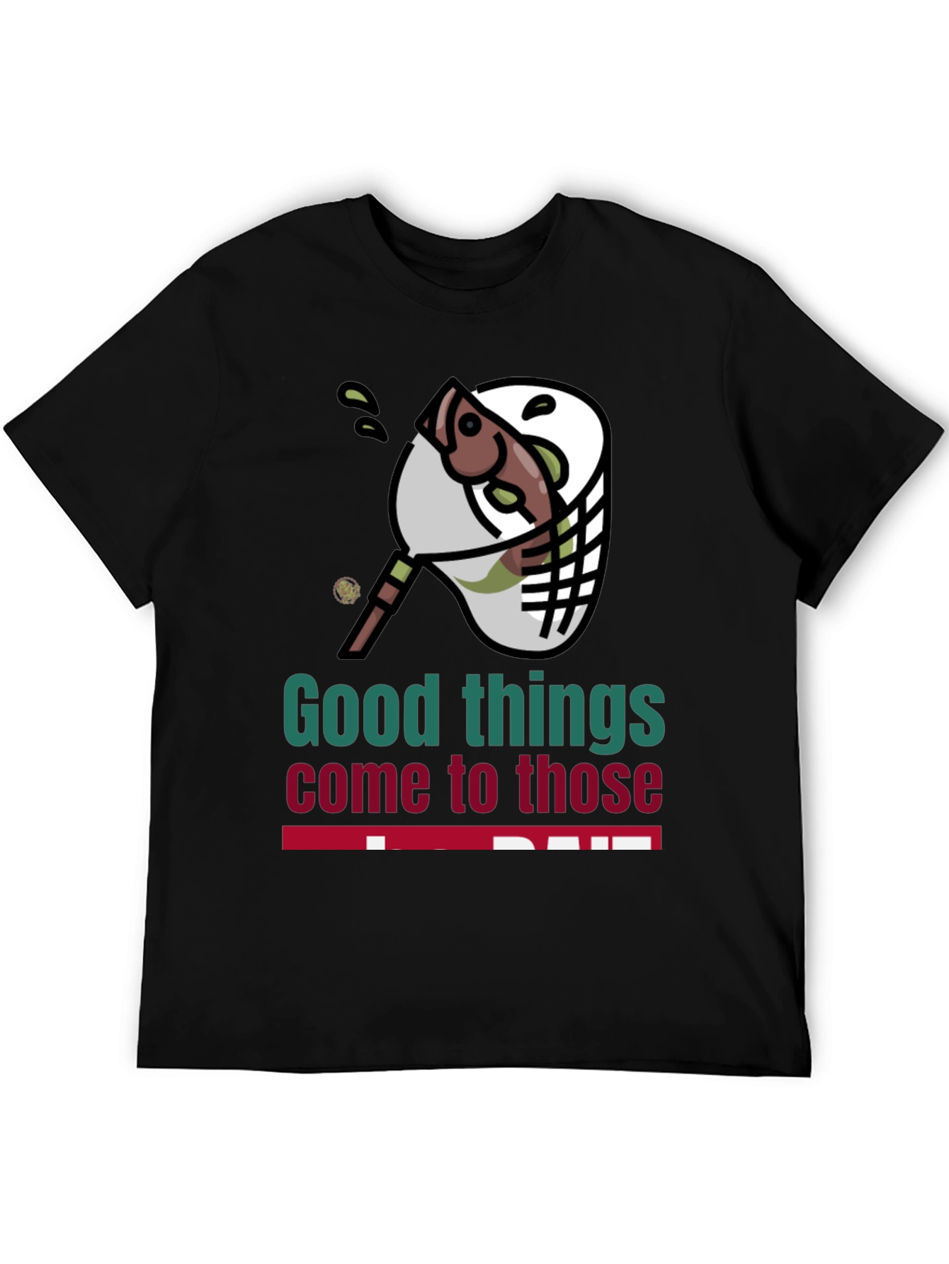Fishing Net Graphic Tee - Good Things Come