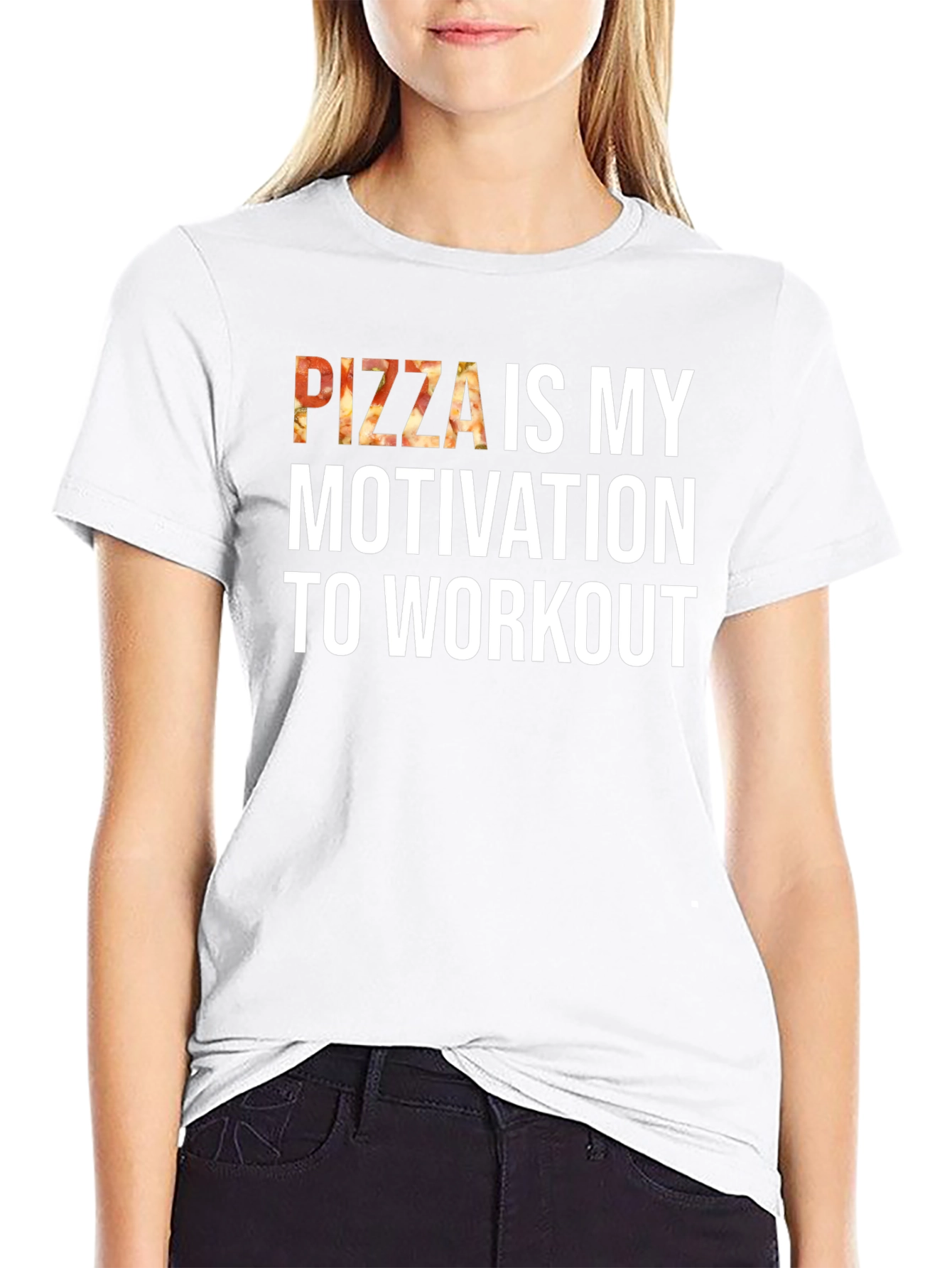 Pizza Motivation Workout Tee - Unisex
