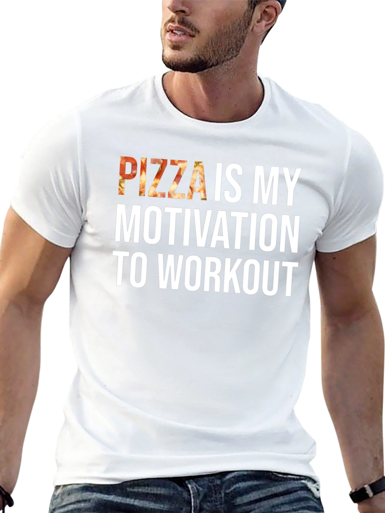 Pizza Motivation Workout Tee - Unisex
