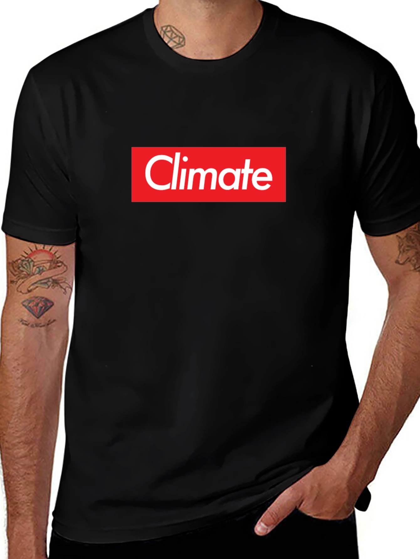 Climate Box Logo Black T-Shirt