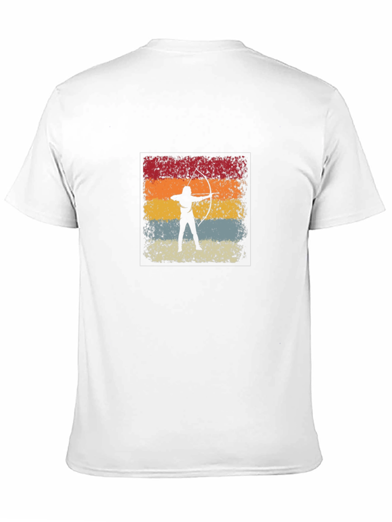 Archery Retro Style Black T-Shirt