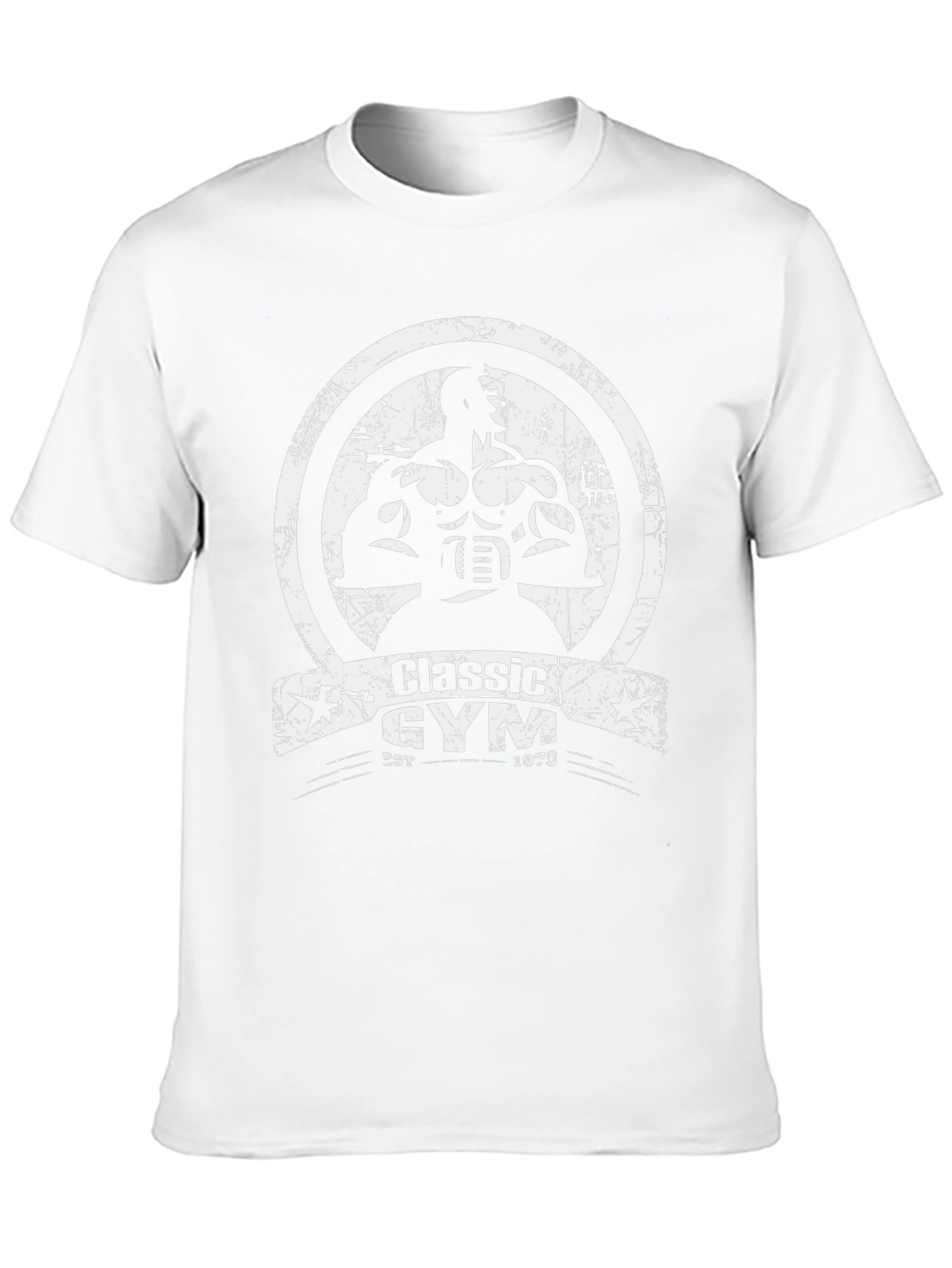 Classic Gym Black T-Shirt - Bodybuilding Apparel