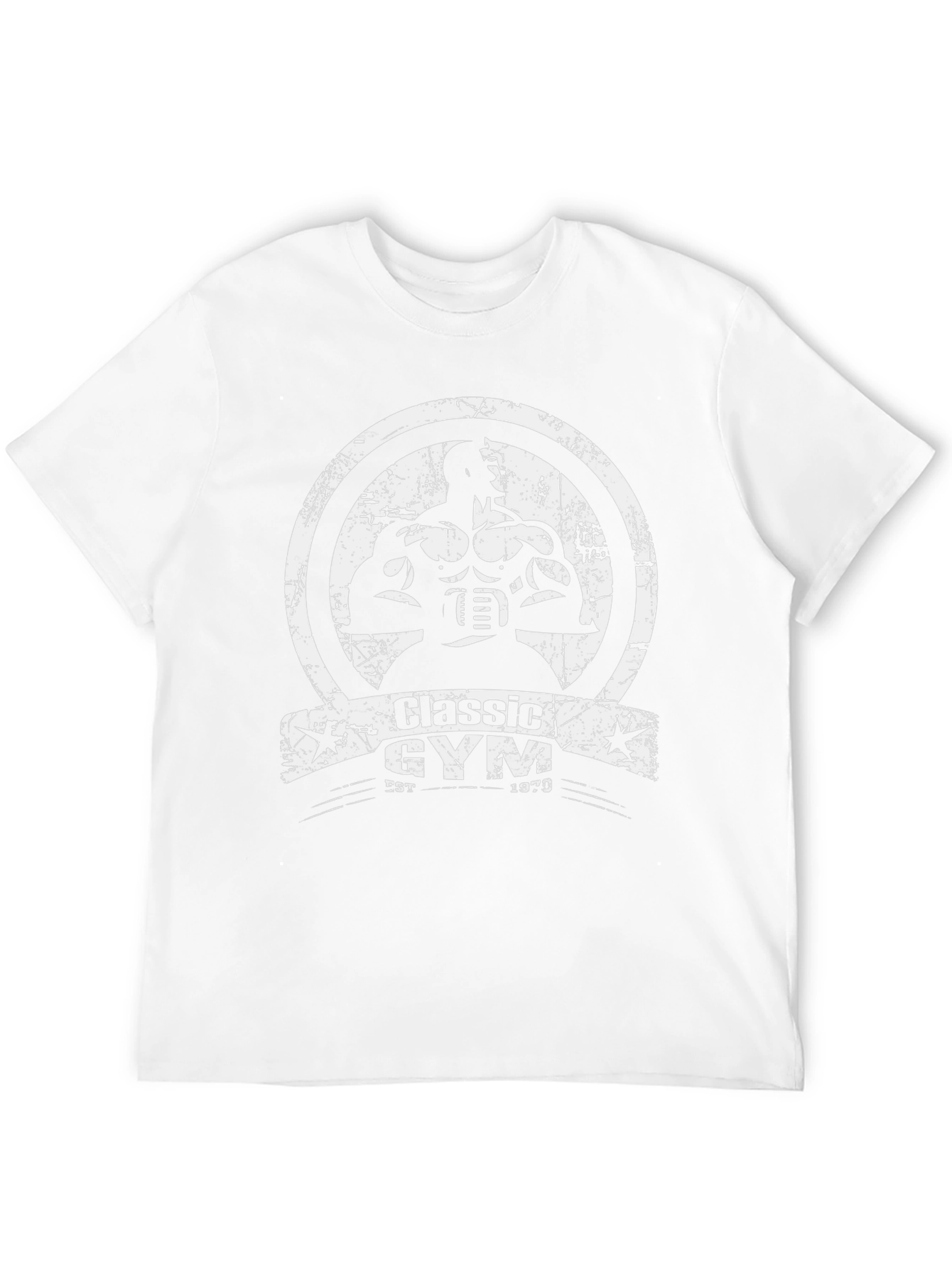 Classic Gym Black T-Shirt - Bodybuilding Apparel