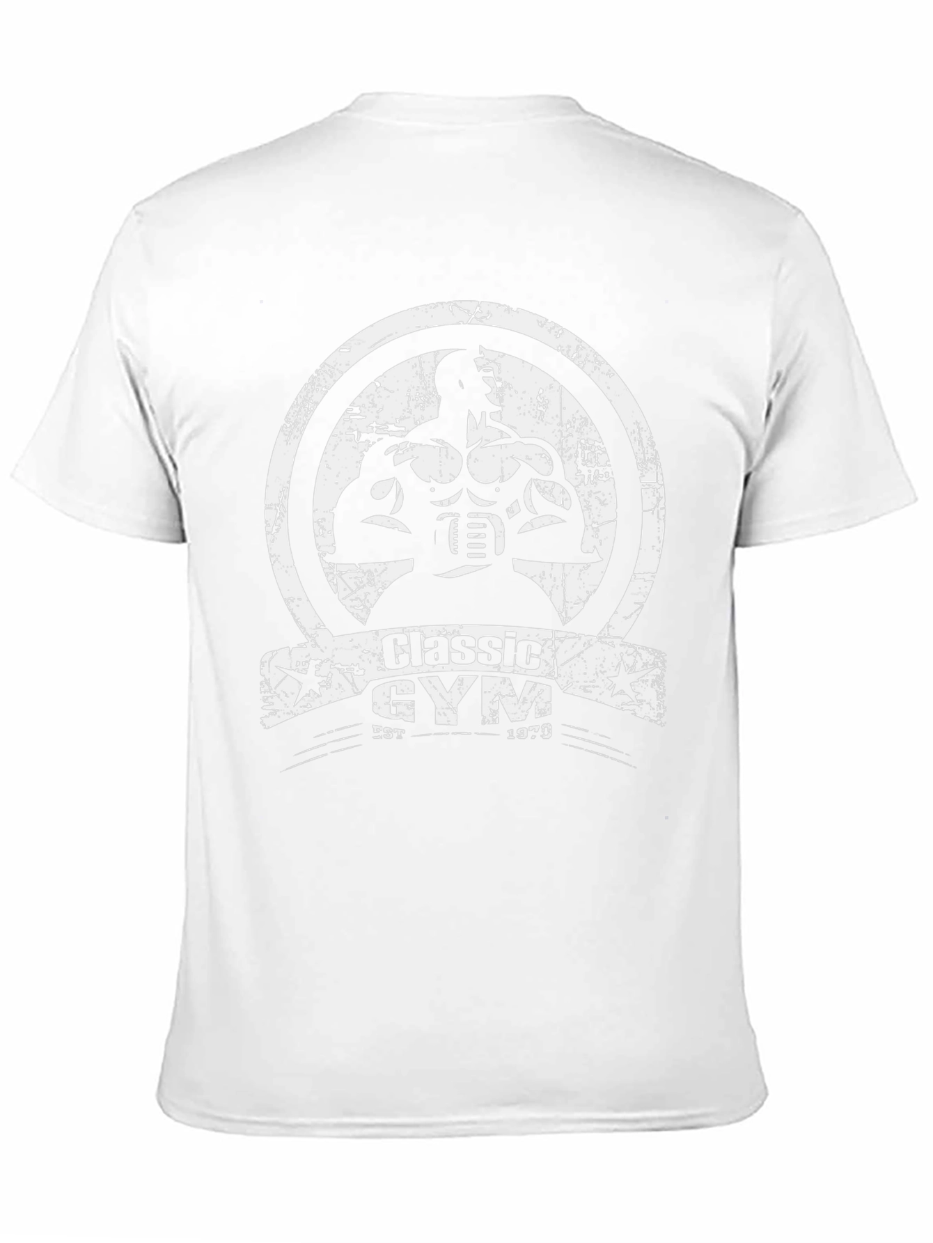 Classic Gym Black T-Shirt - Bodybuilding Apparel
