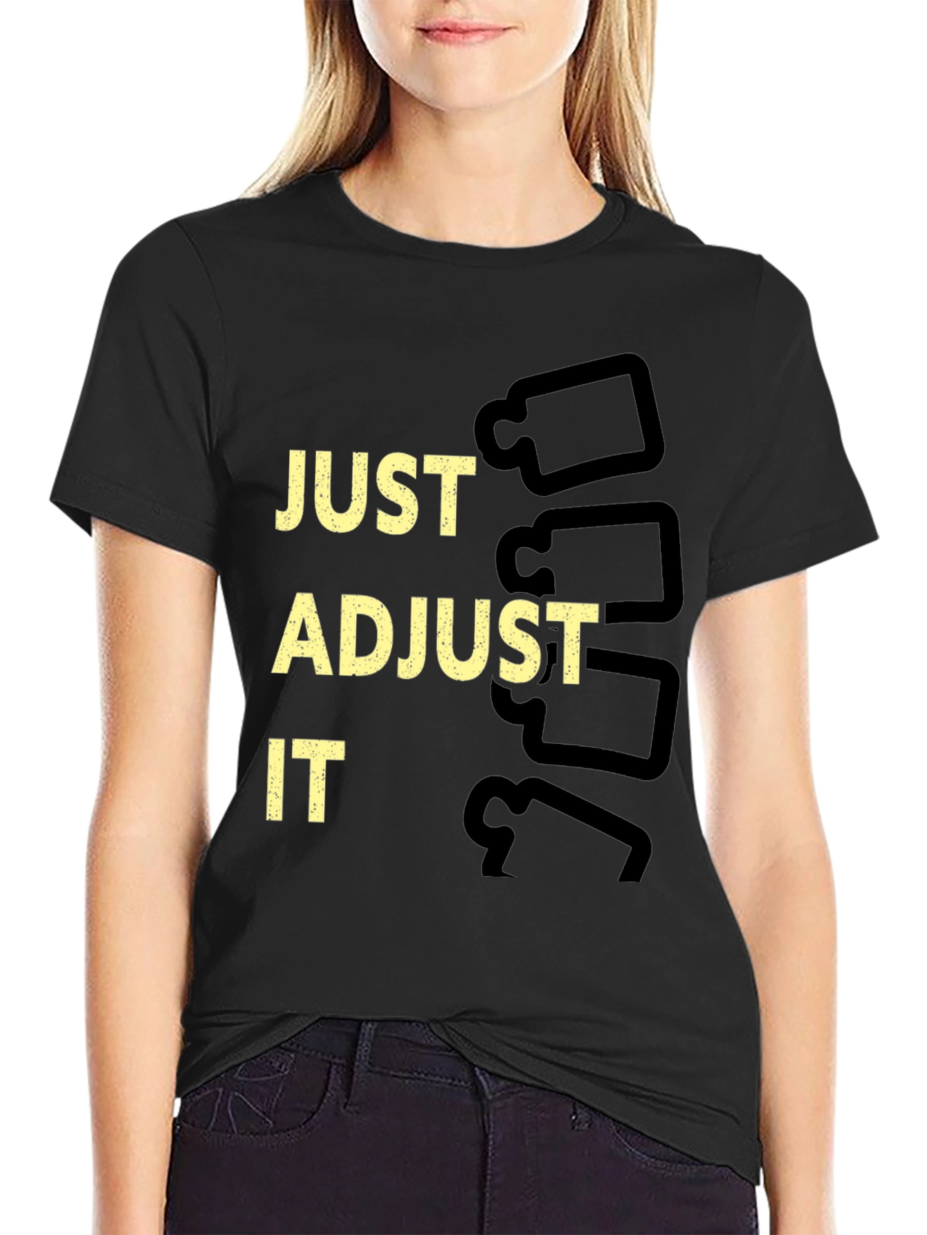 Just Adjust It Chiropractic T-Shirt