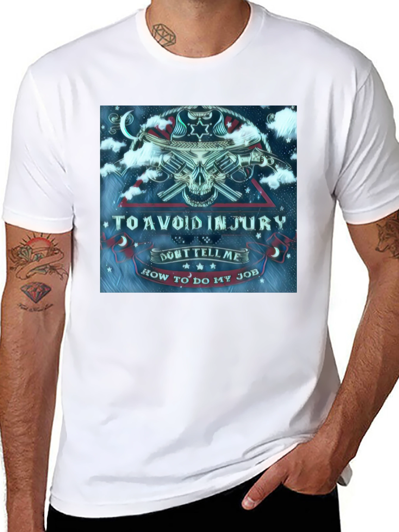 Avoid Injury Graphic Tee