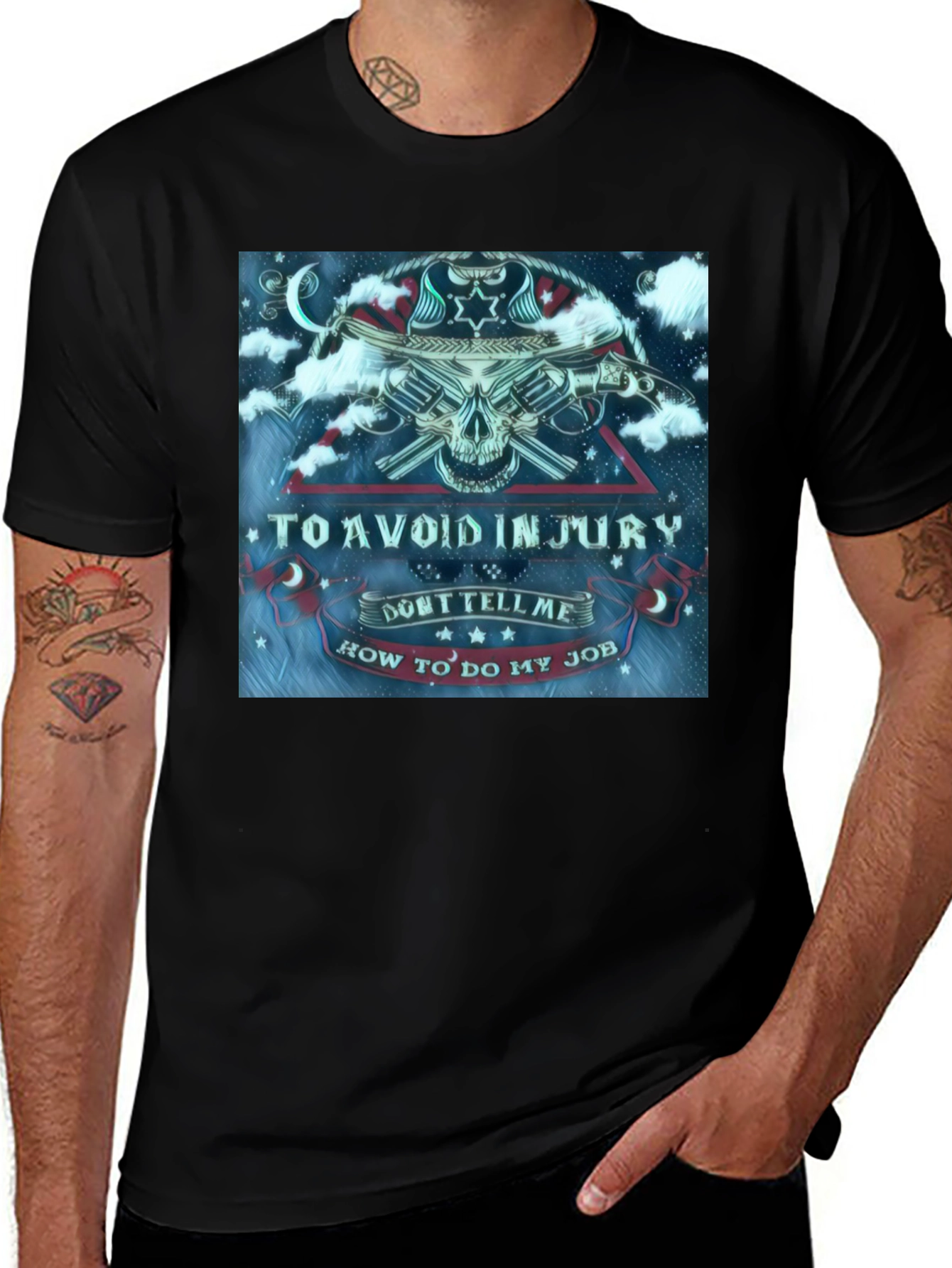 Avoid Injury Graphic Tee
