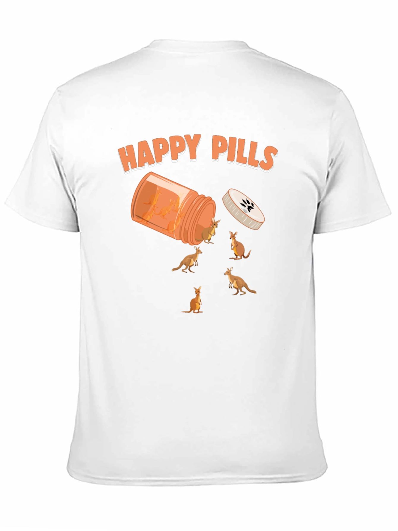 Happy Pills Kangaroo Graphic Tee