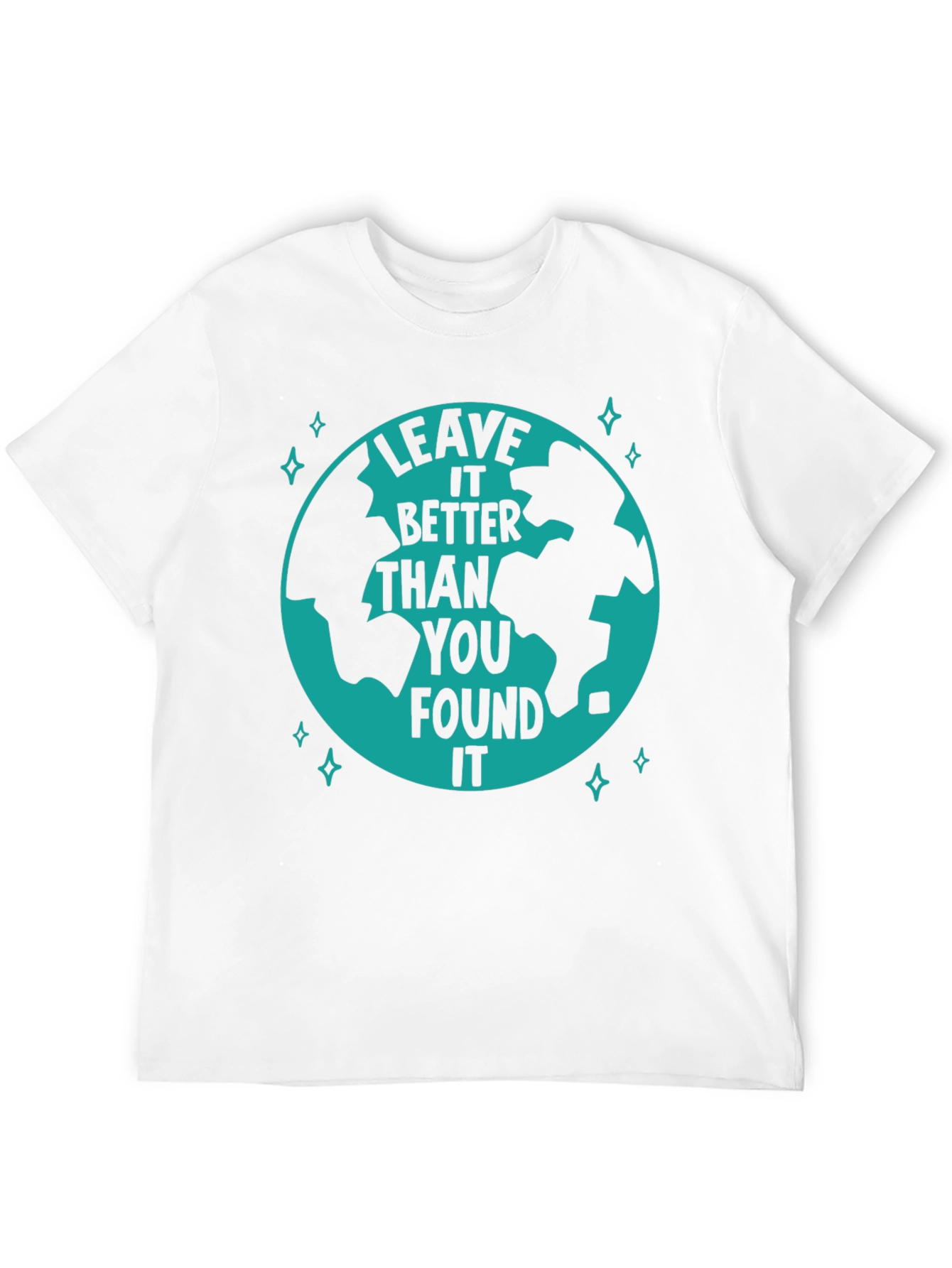 Leave It Better Earth Graphic T-Shirt