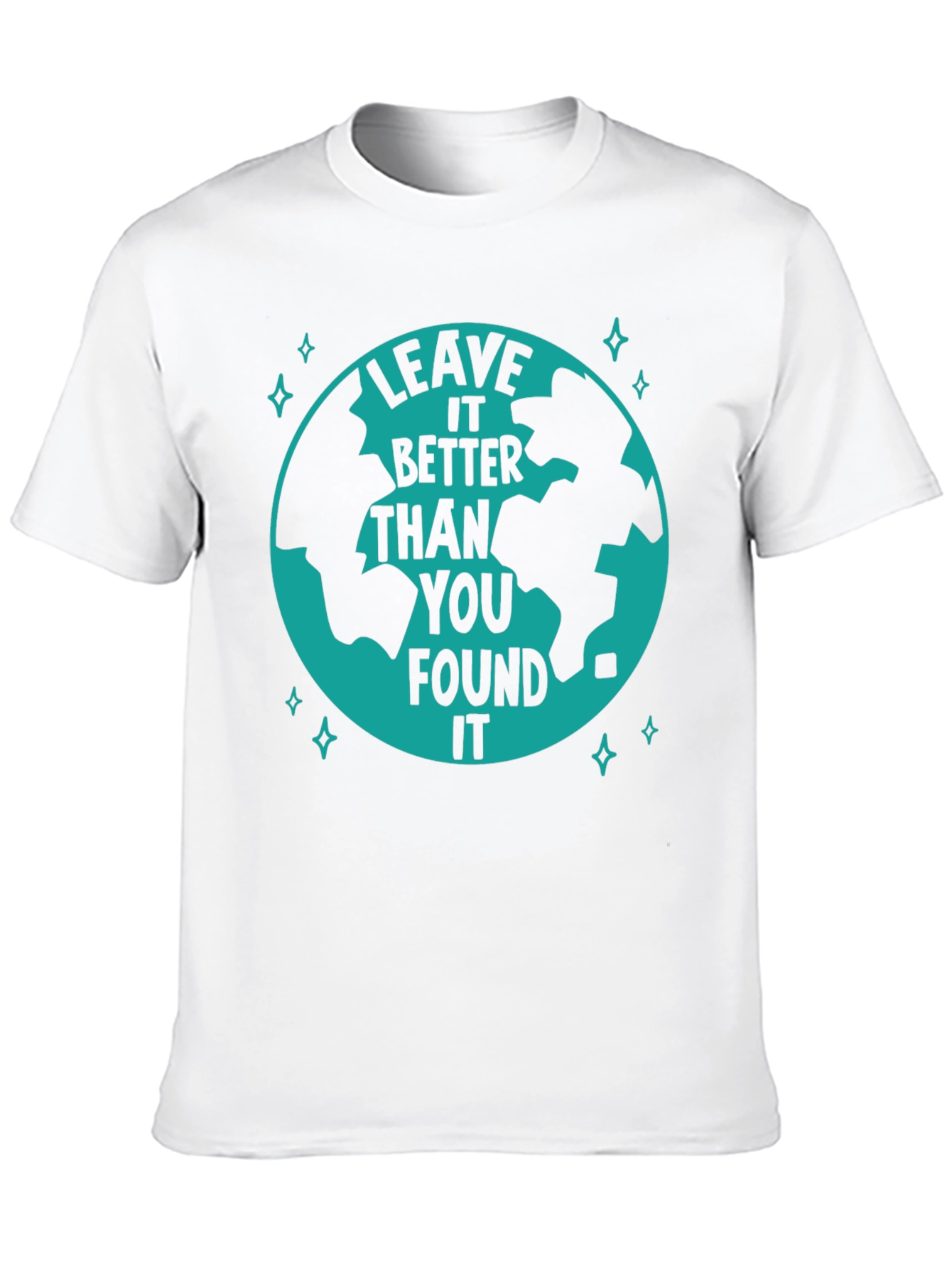 Leave It Better Earth Graphic T-Shirt