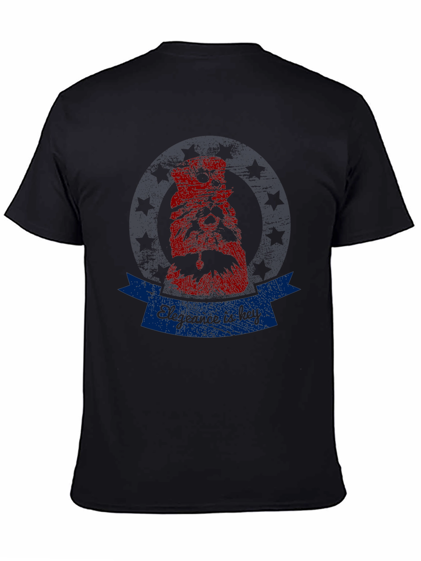 Mens Elegance is Key Graphic Tee