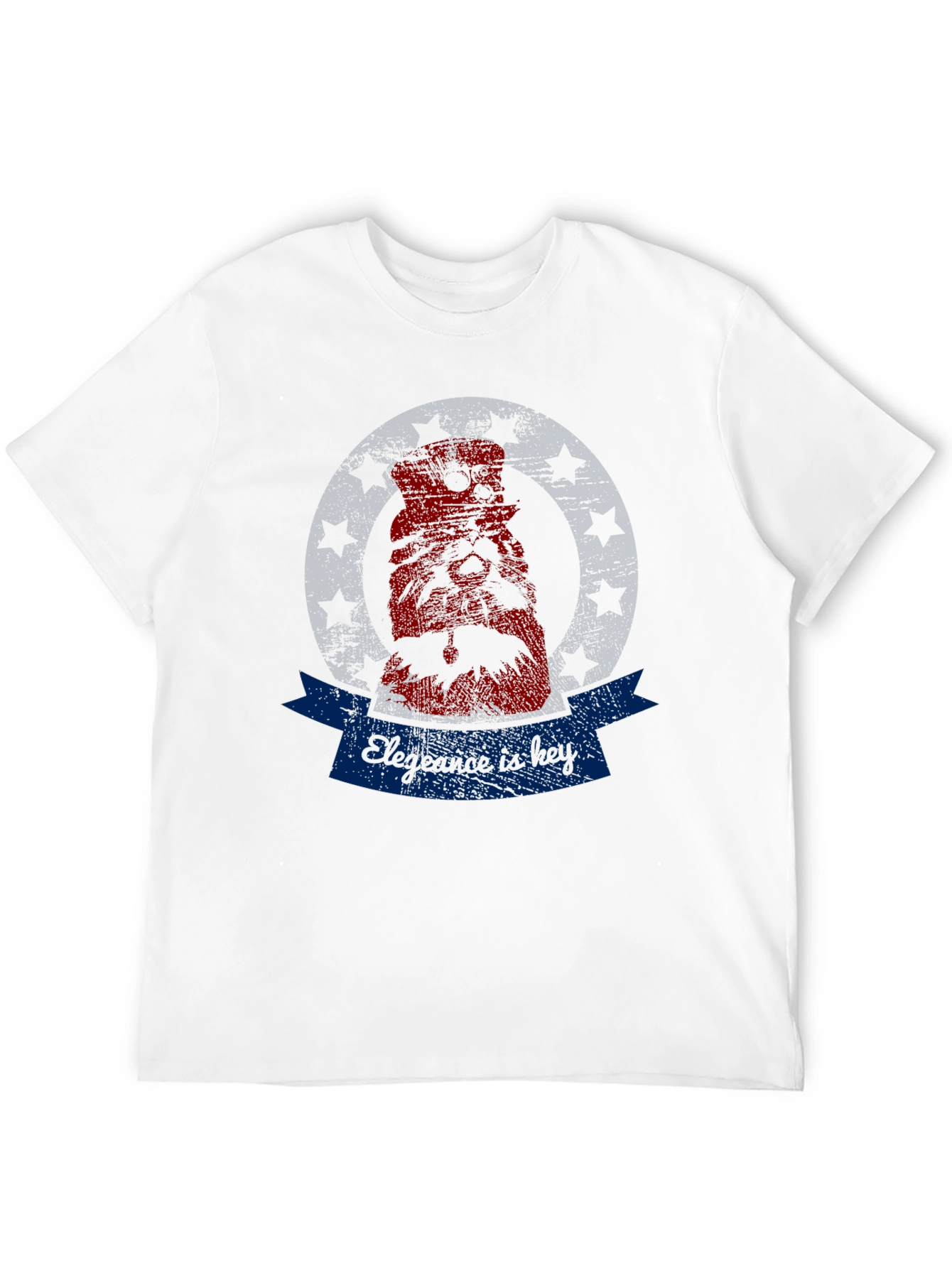 Mens Elegance is Key Graphic Tee