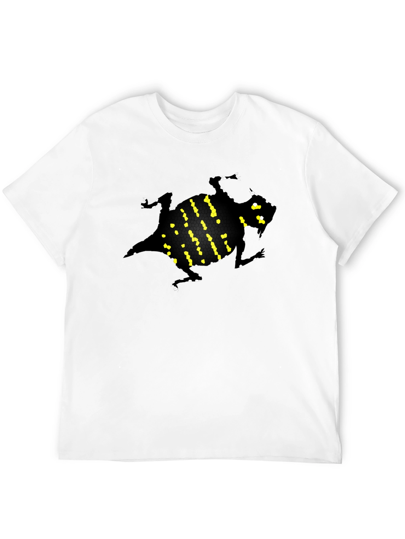 Black T-Shirt with Unique Frog Graphic