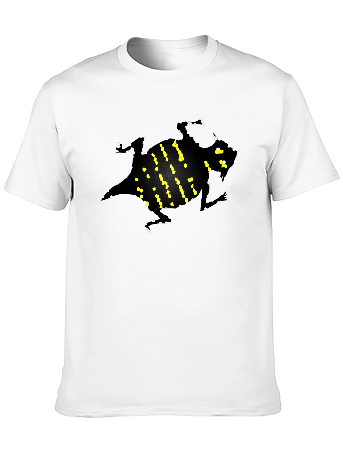 Black T-Shirt with Unique Frog Graphic