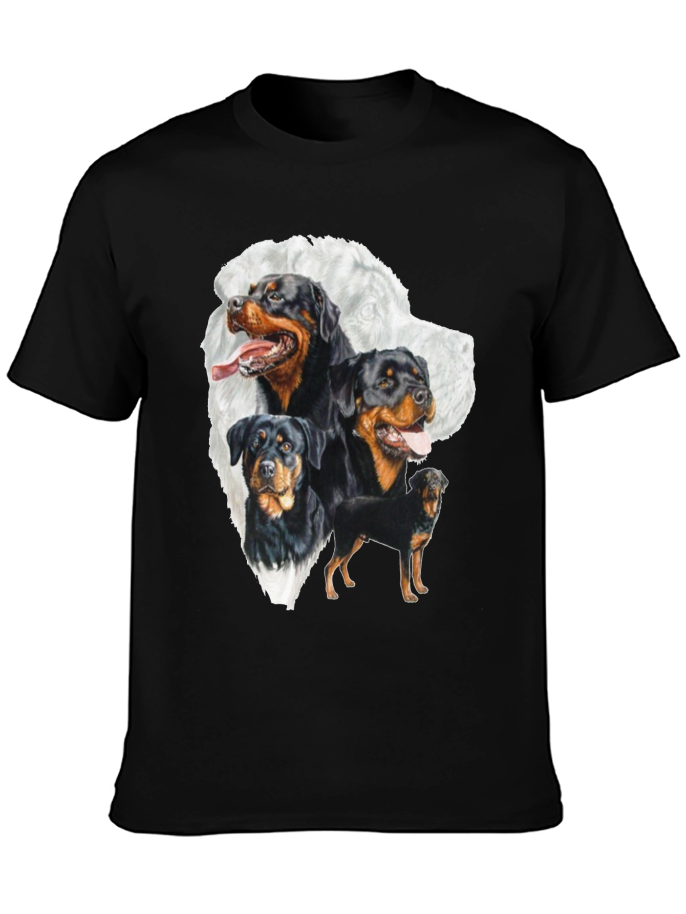 Rottweiler Dog Breed T-Shirt Graphic Tee