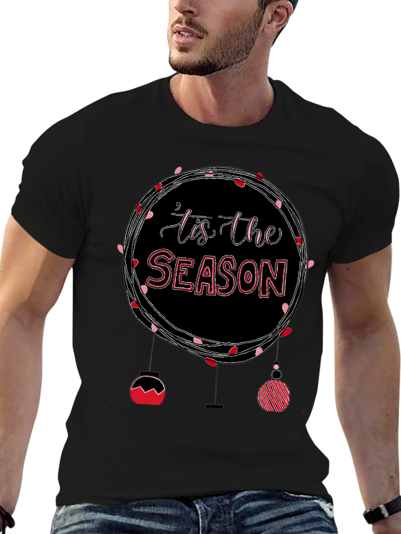 Tis the Season Holiday Graphic Tee