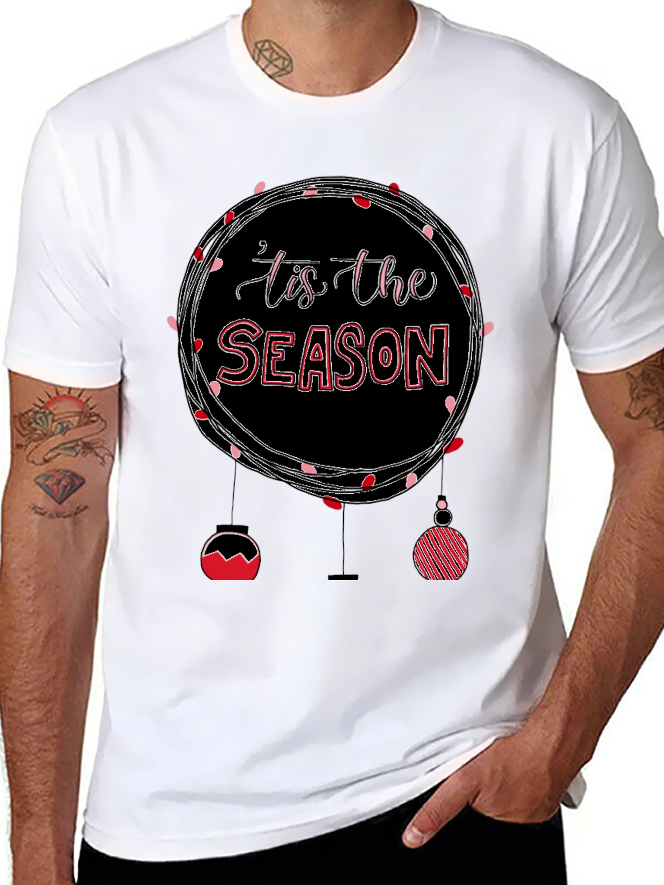 Tis the Season Holiday Graphic Tee