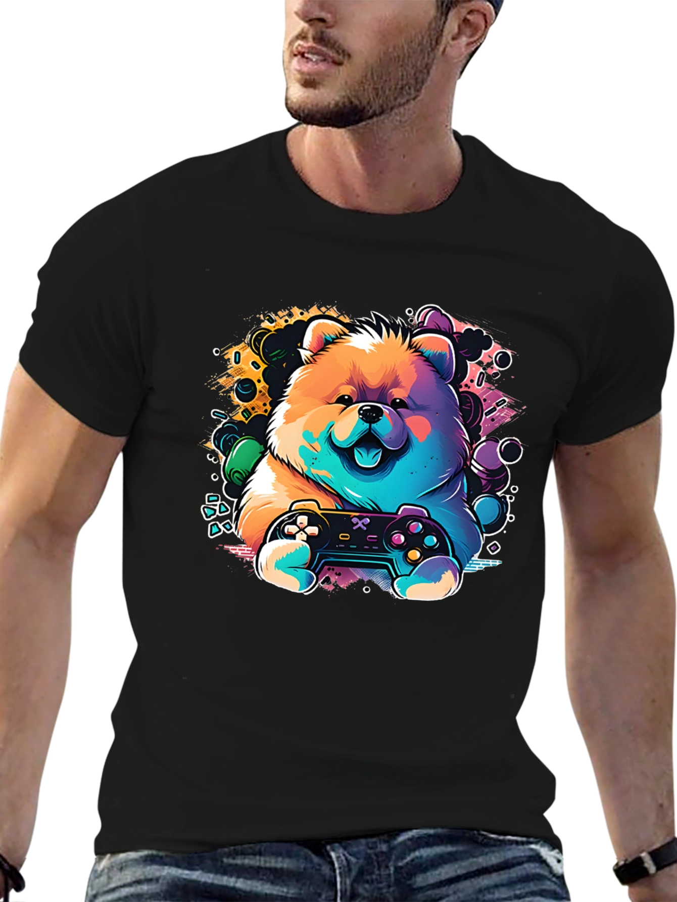 Gamer Dog T-Shirt