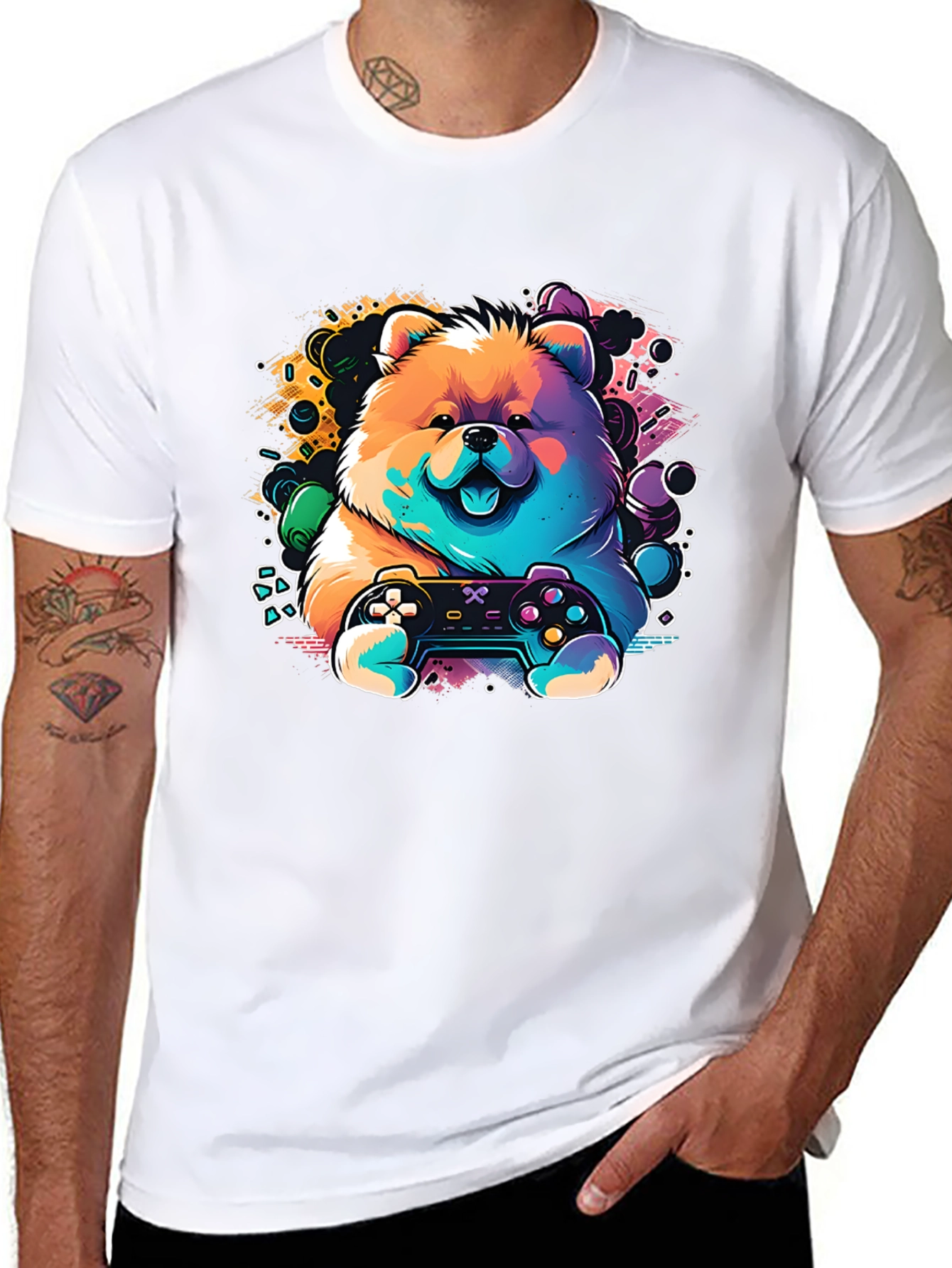 Gamer Dog T-Shirt
