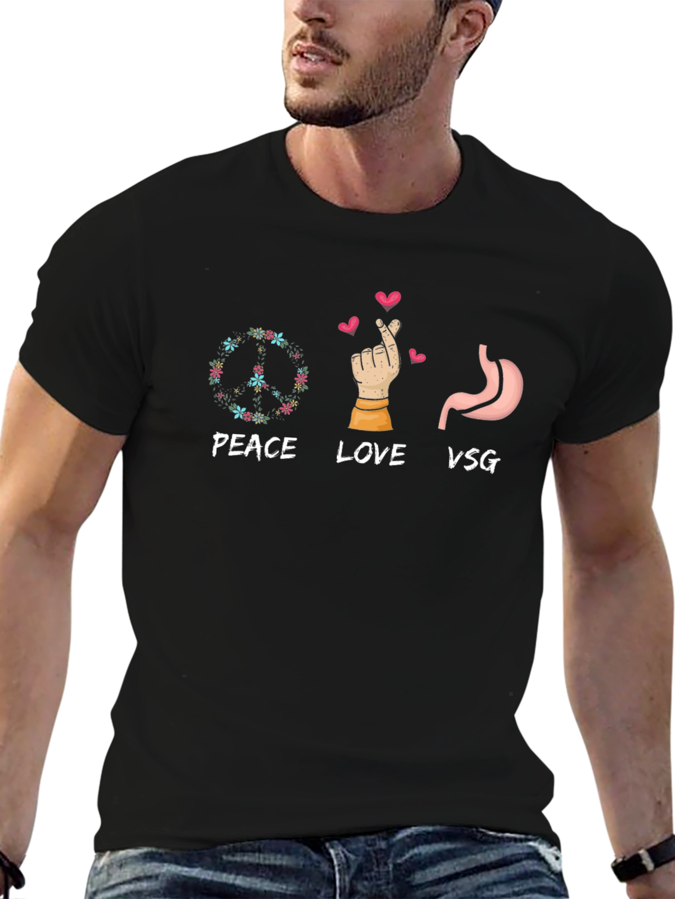 Peace Love VSG T-Shirt