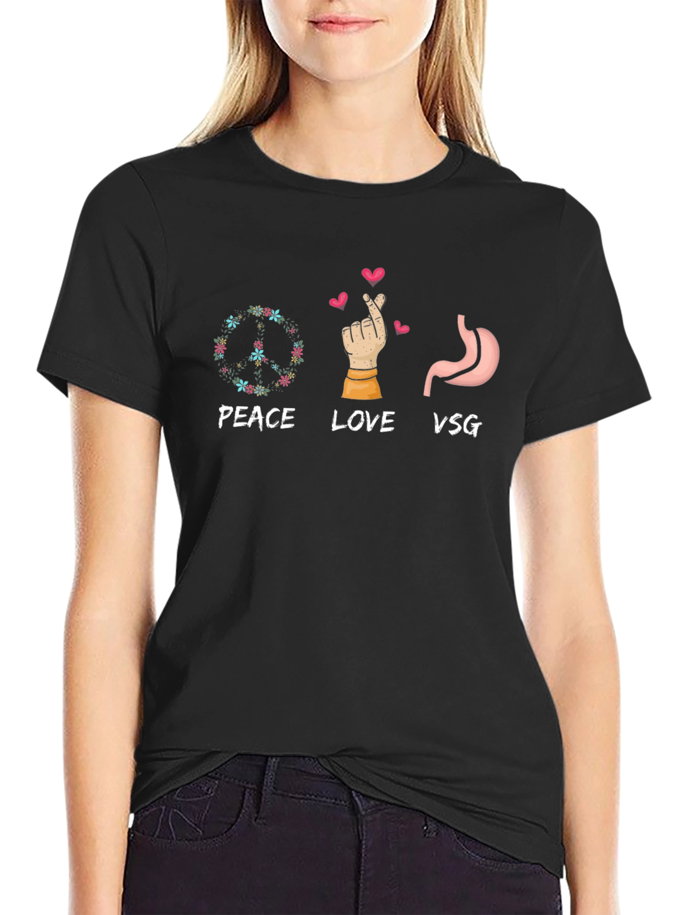 Peace Love VSG T-Shirt