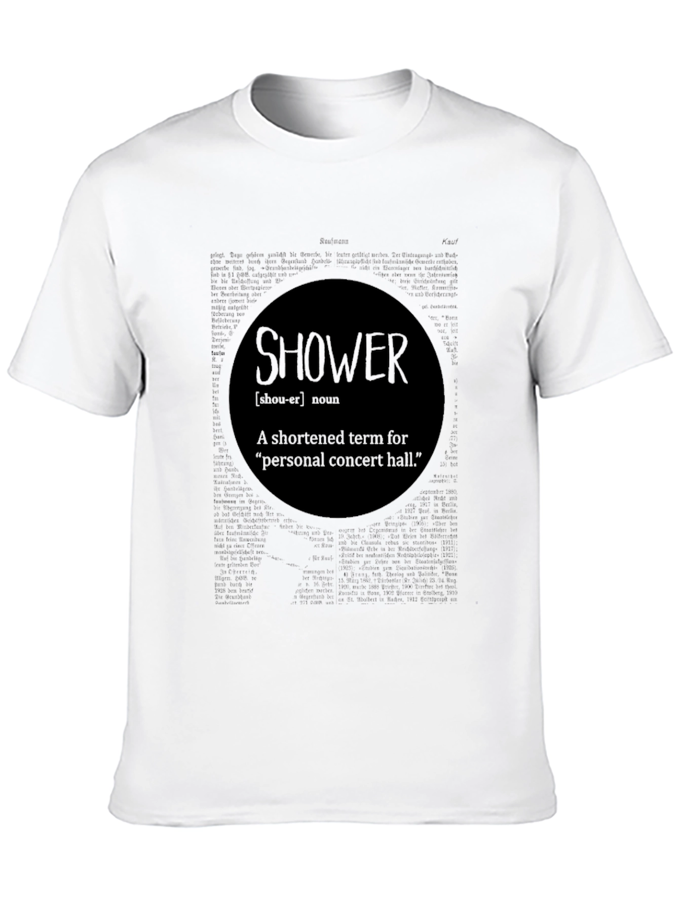 Shower Definition T-Shirt