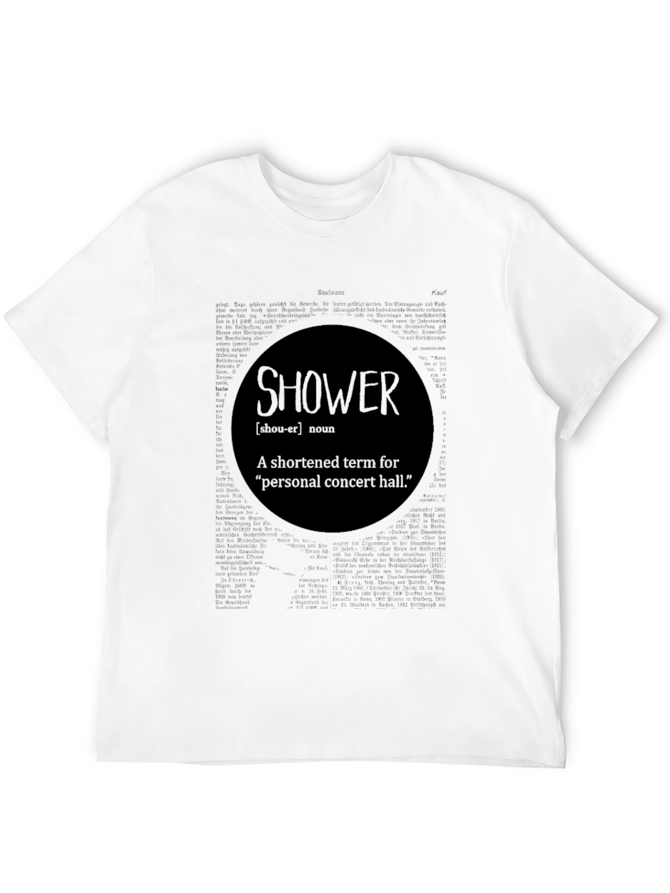 Shower Definition T-Shirt