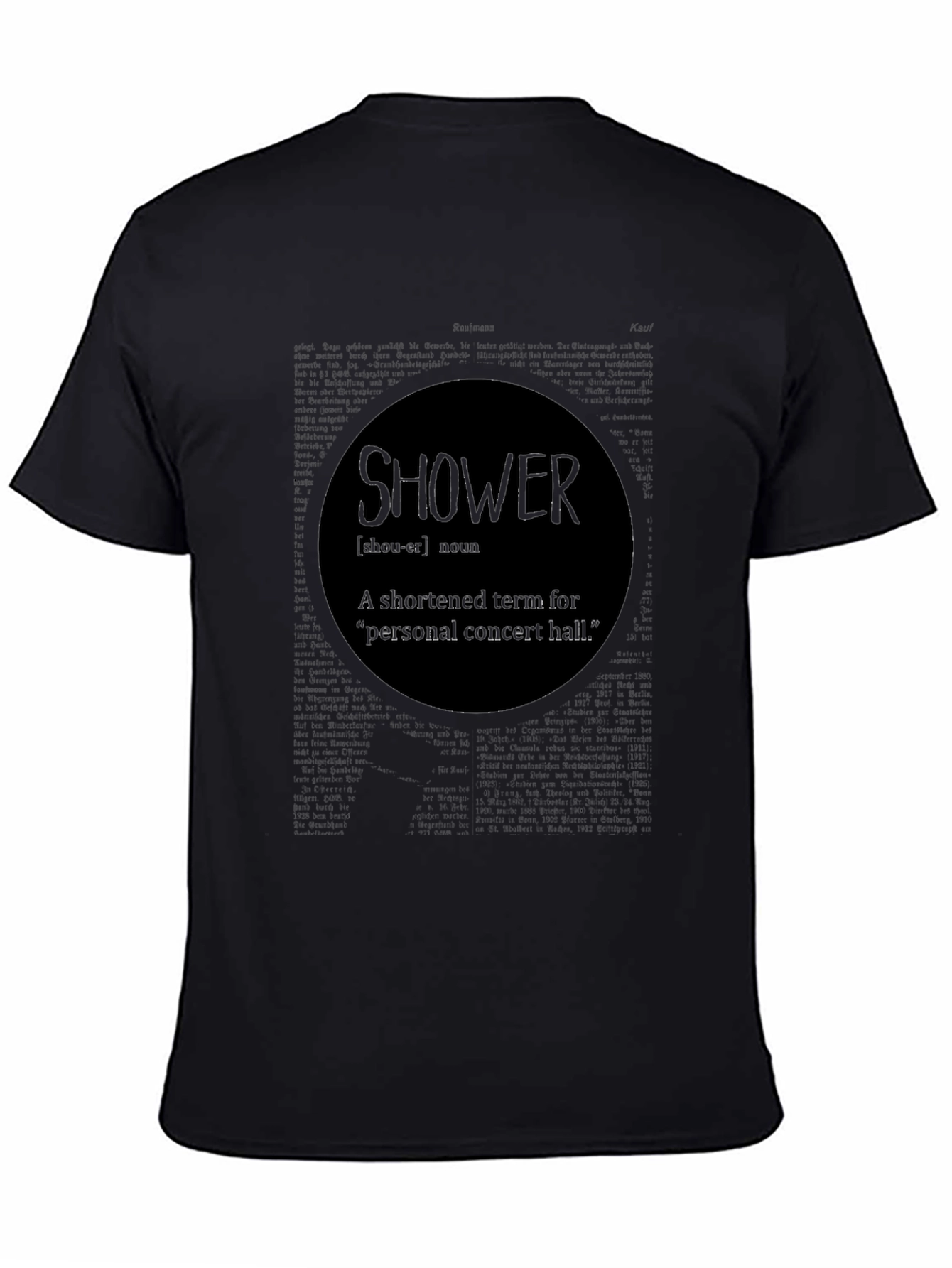 Shower Definition T-Shirt