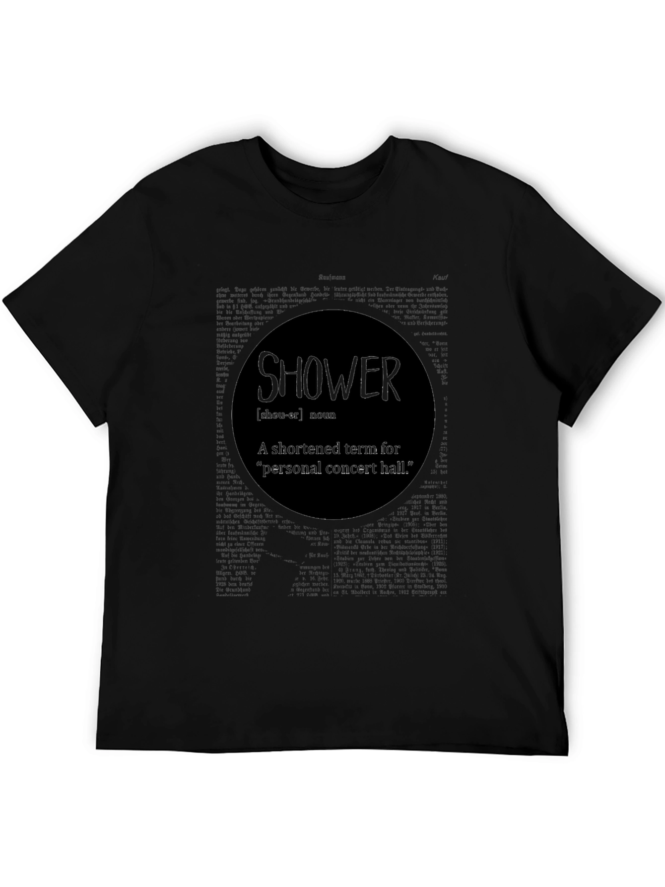 Shower Definition T-Shirt