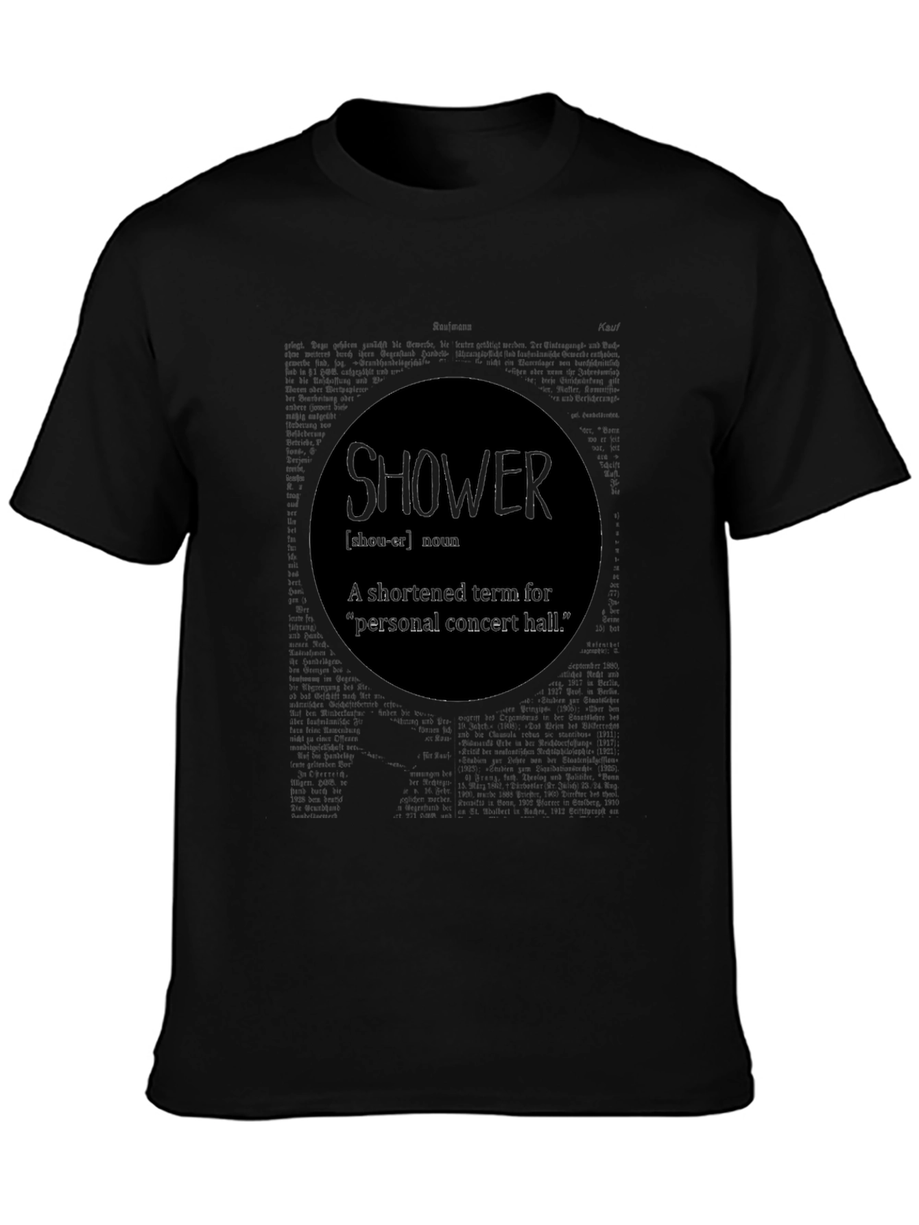 Shower Definition T-Shirt