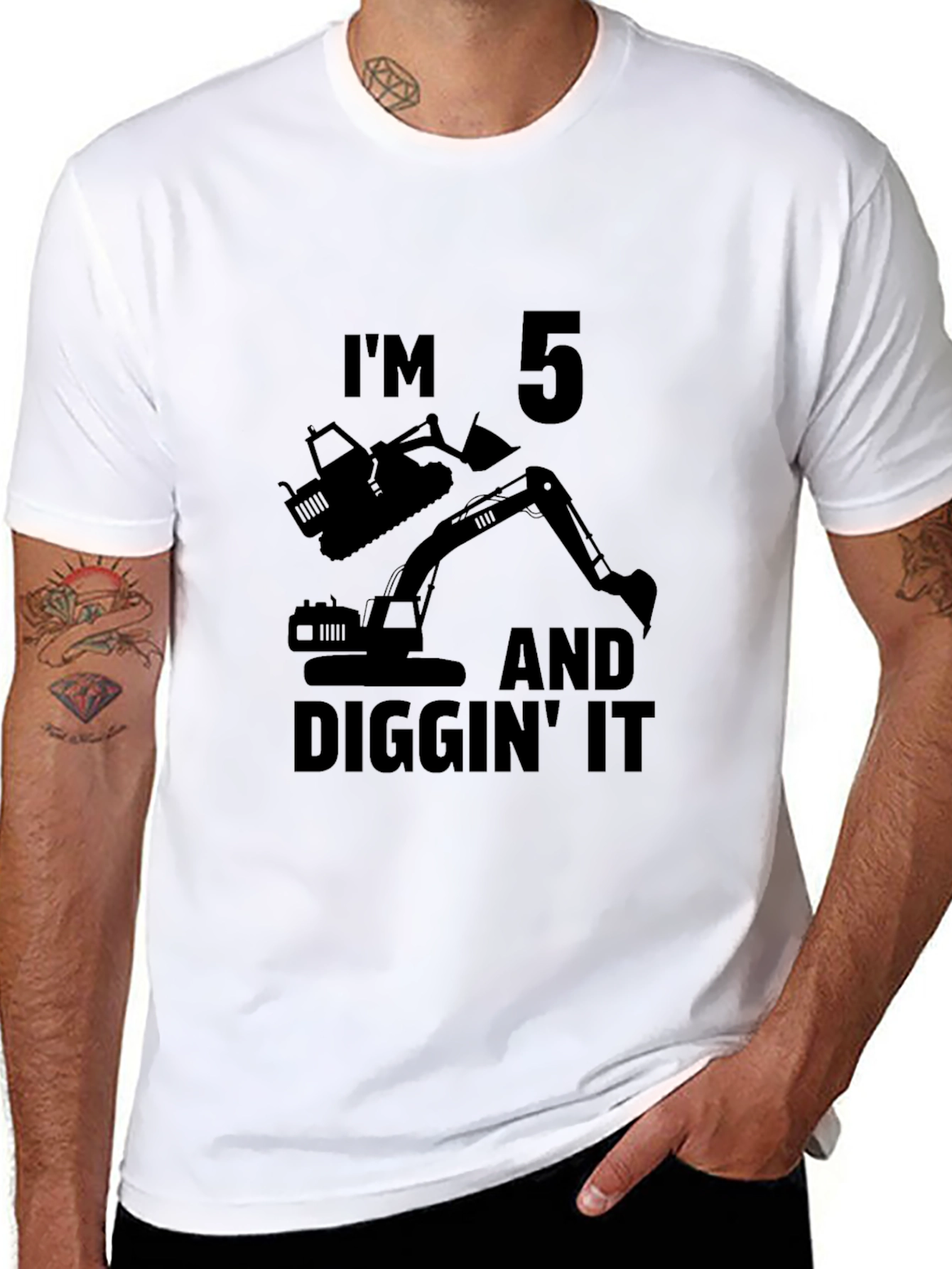 Im 5 and Diggin It T-Shirt