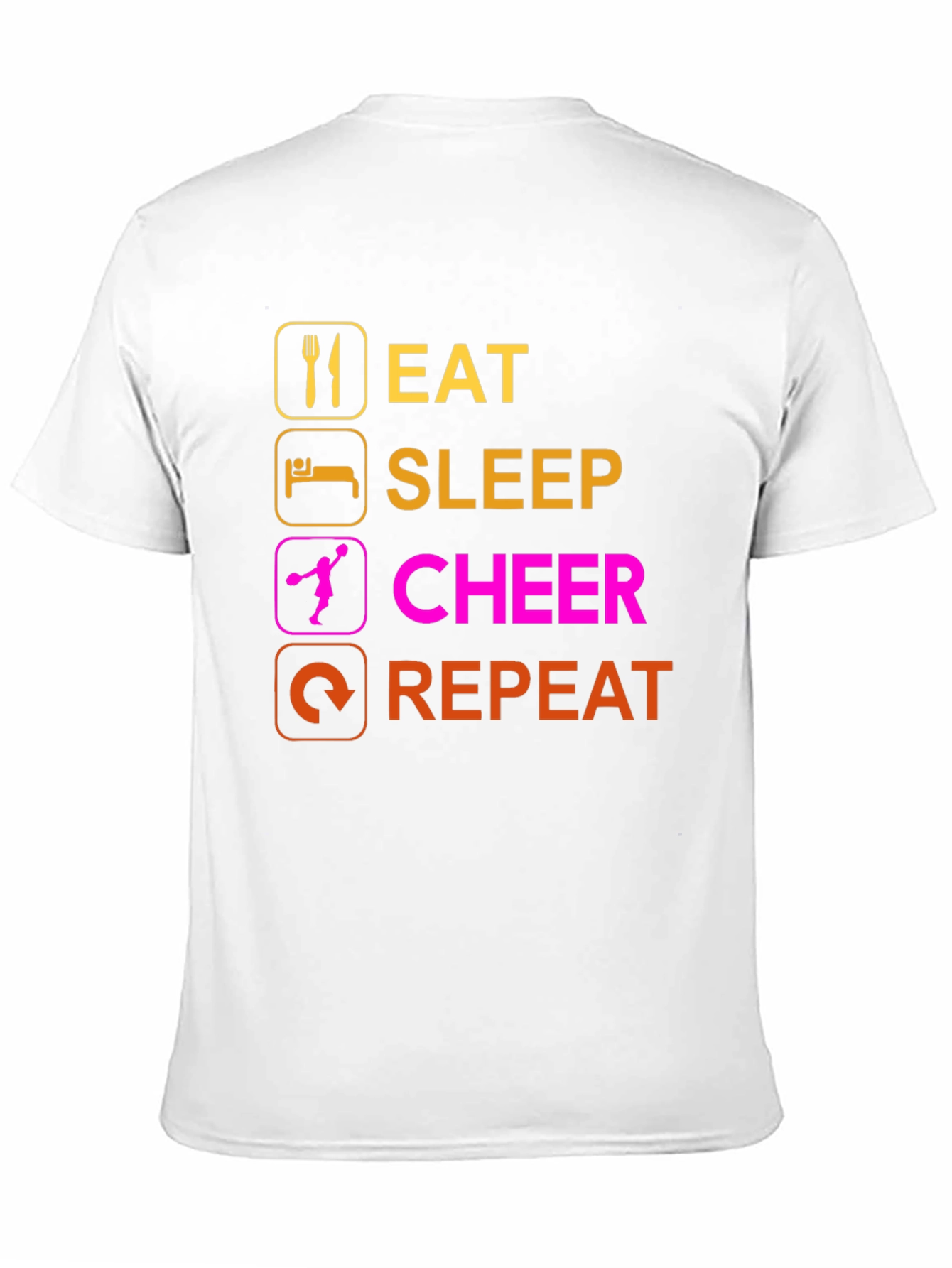 Eat Sleep Cheer Repeat T-Shirt