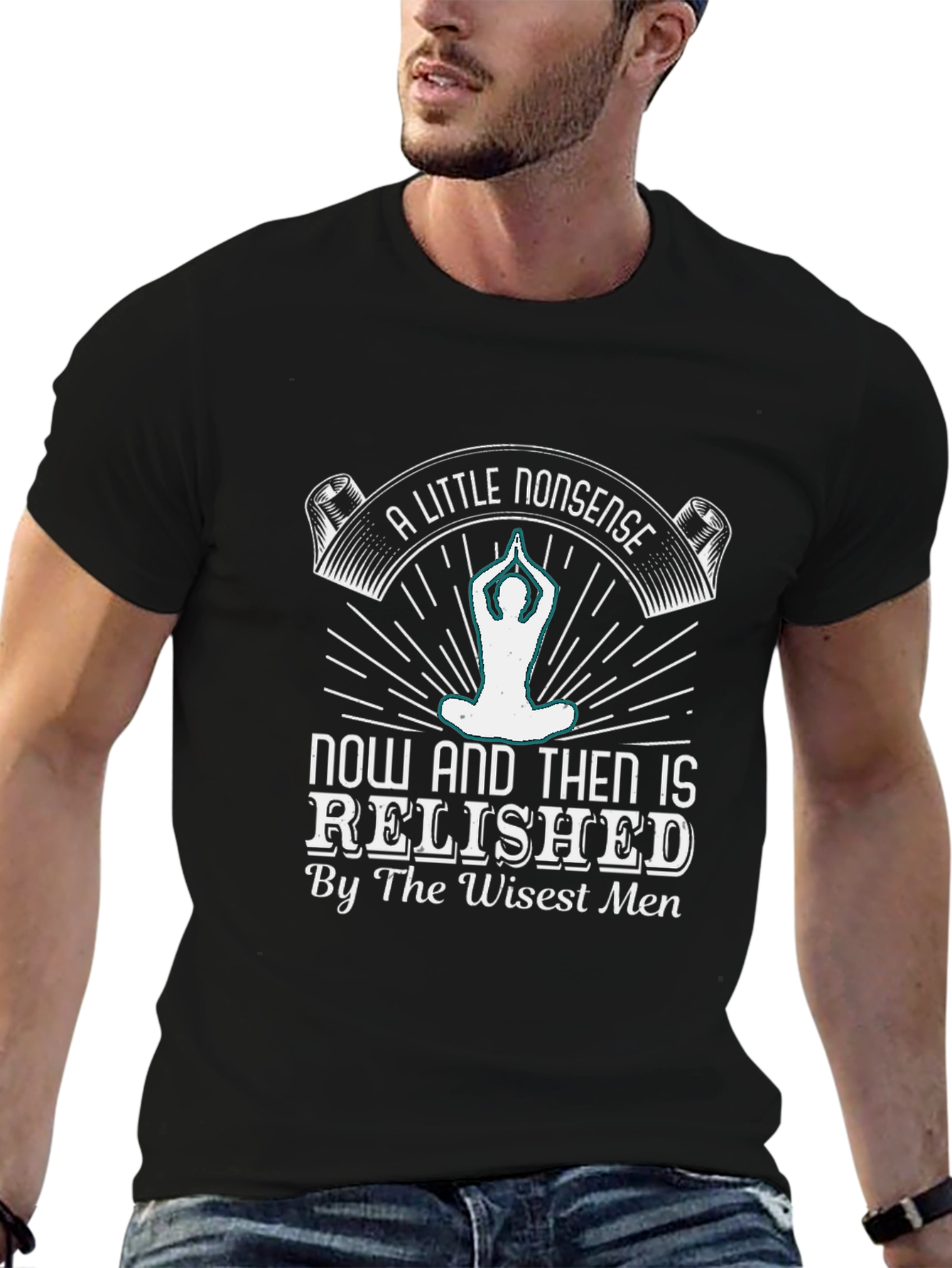 A Little Nonsense T-Shirt - Yoga Meditation